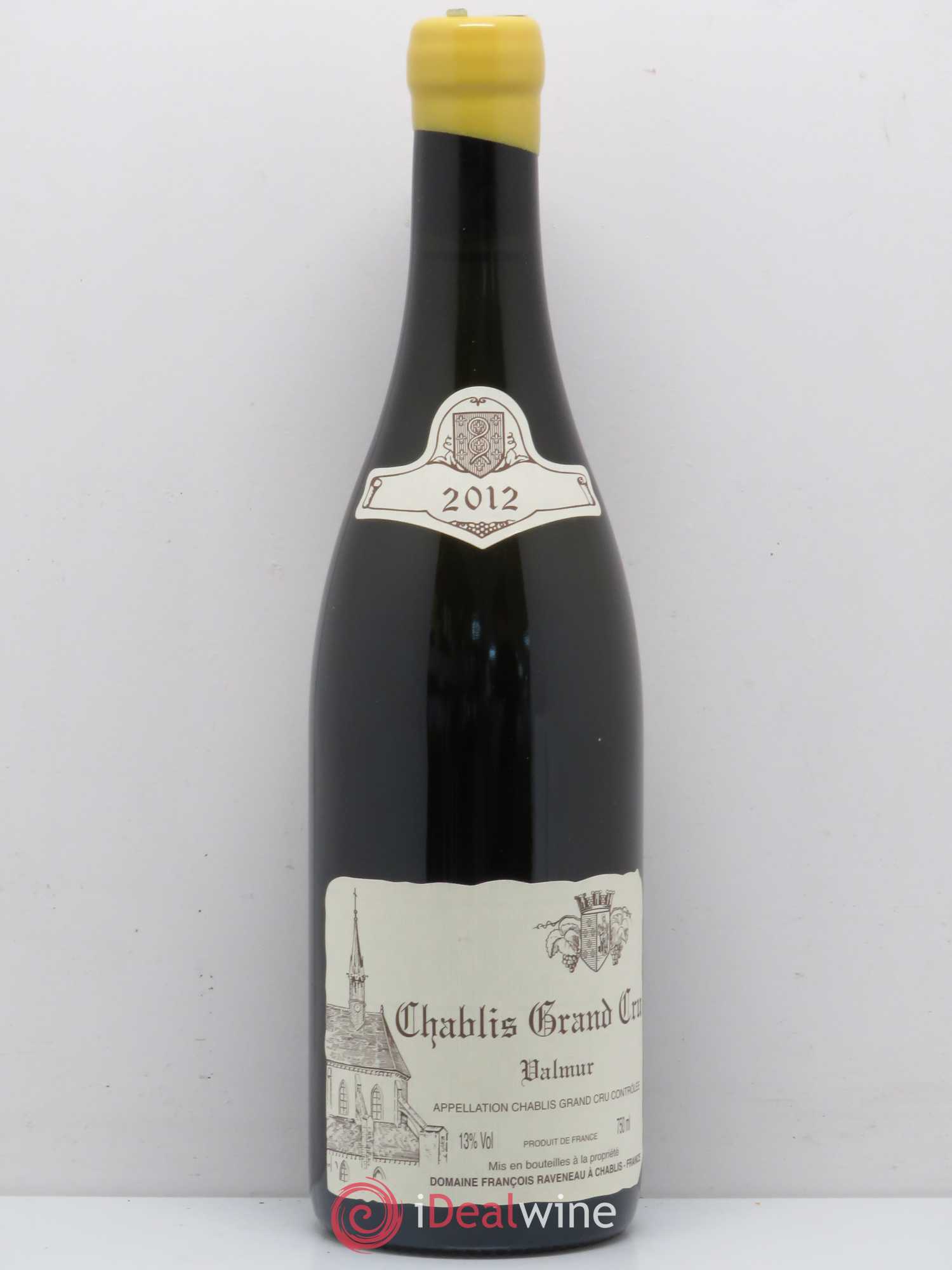 Chablis Grand Cru Valmur Raveneau (Domaine) 2012 - Lot de 1 bouteille - 0