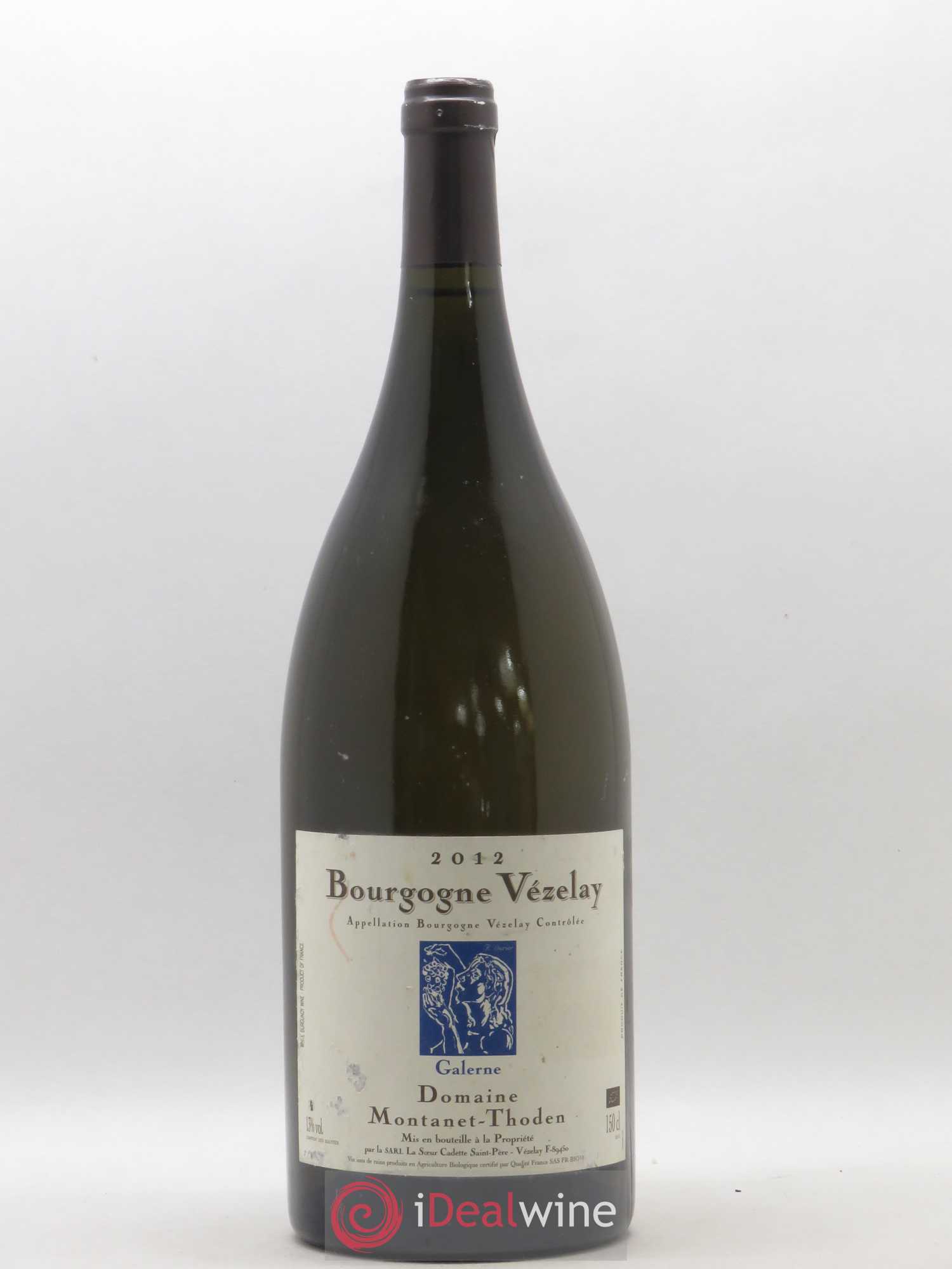 Bourgogne Vezelay Galerne Domaine Montanet-Thoden 2012 - Posten von 1 Magnum - 0