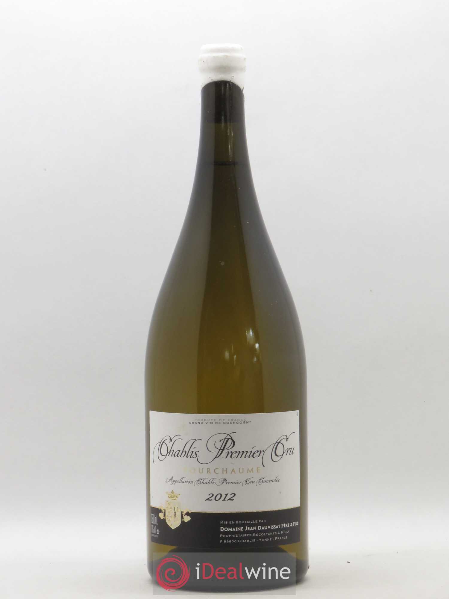 Chablis 1er Cru Fourchaume Jean Dauvissat 2012 - Posten von 1 Magnum - 0