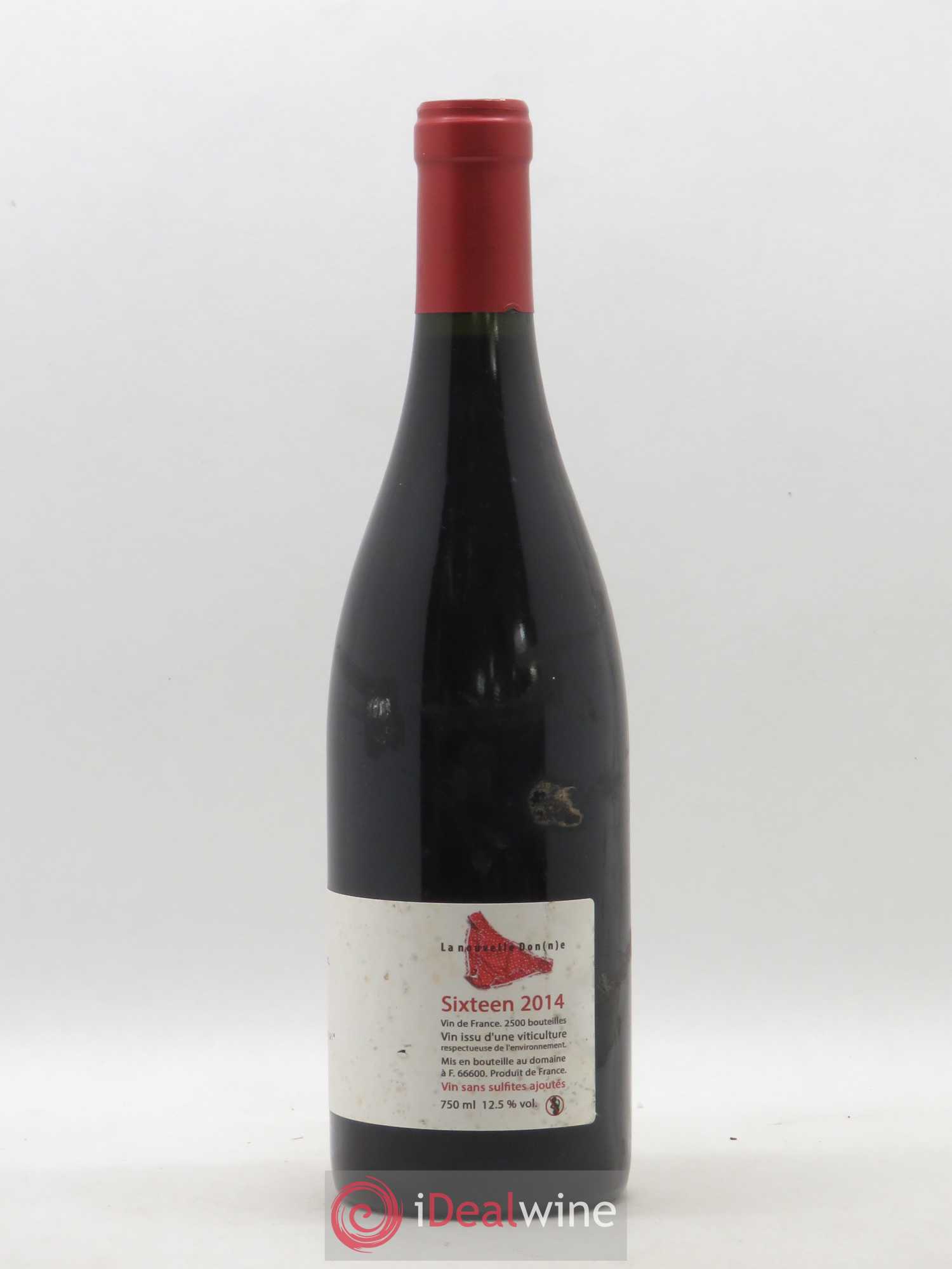 Vin de France Sixteen La Nouvelle Donne 2014 - Lot de 1 bouteille - 1