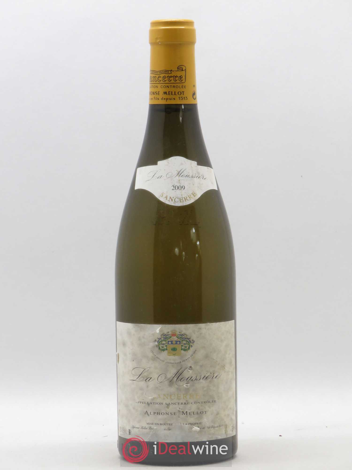 Sancerre La Moussière Alphonse Mellot 2009 - Lot de 1 bouteille - 0