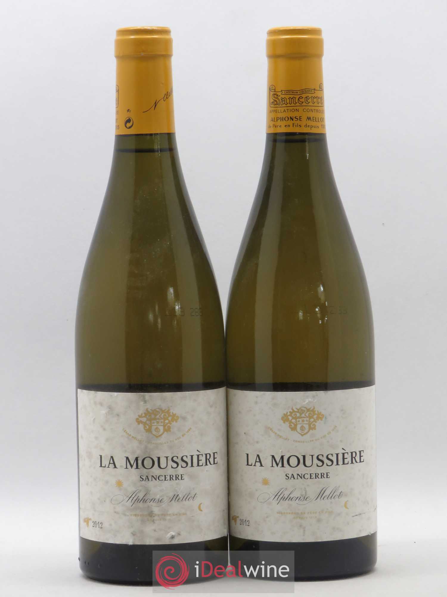Sancerre La Moussière Alphonse Mellot 2012 - Lot de 2 bouteilles - 0
