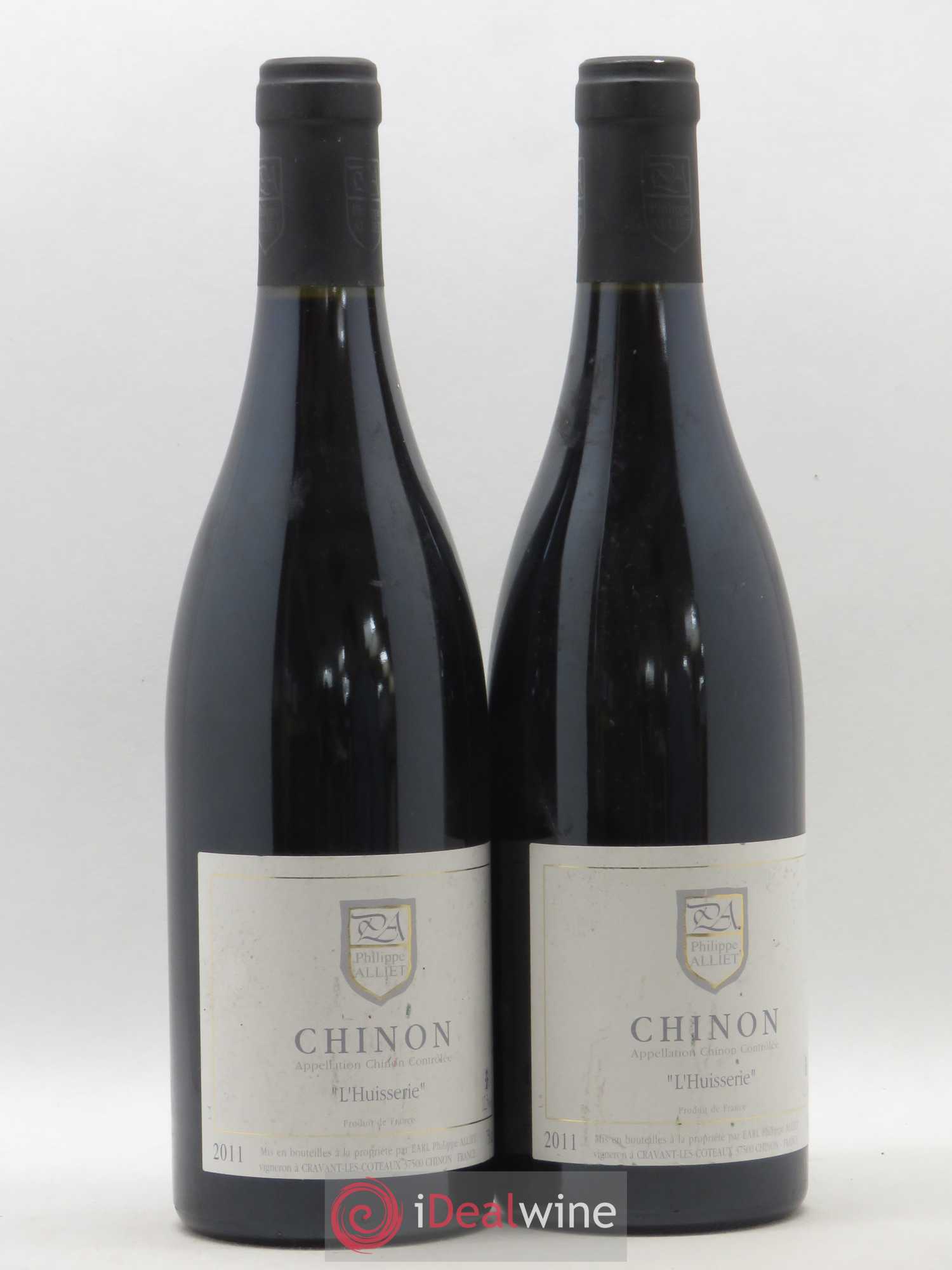 Chinon L'Huisserie Philippe Alliet 2011 - Lot de 2 bouteilles - 0
