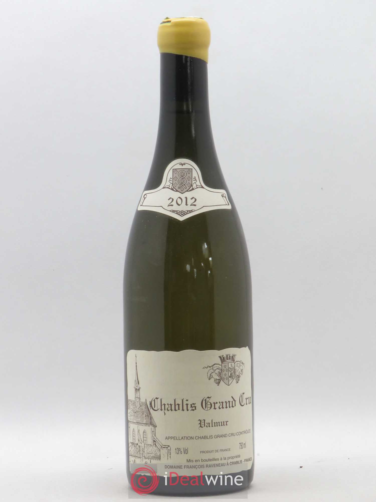 Chablis Grand Cru Valmur Raveneau (Domaine) 2012 - Lot de 1 bouteille - 0