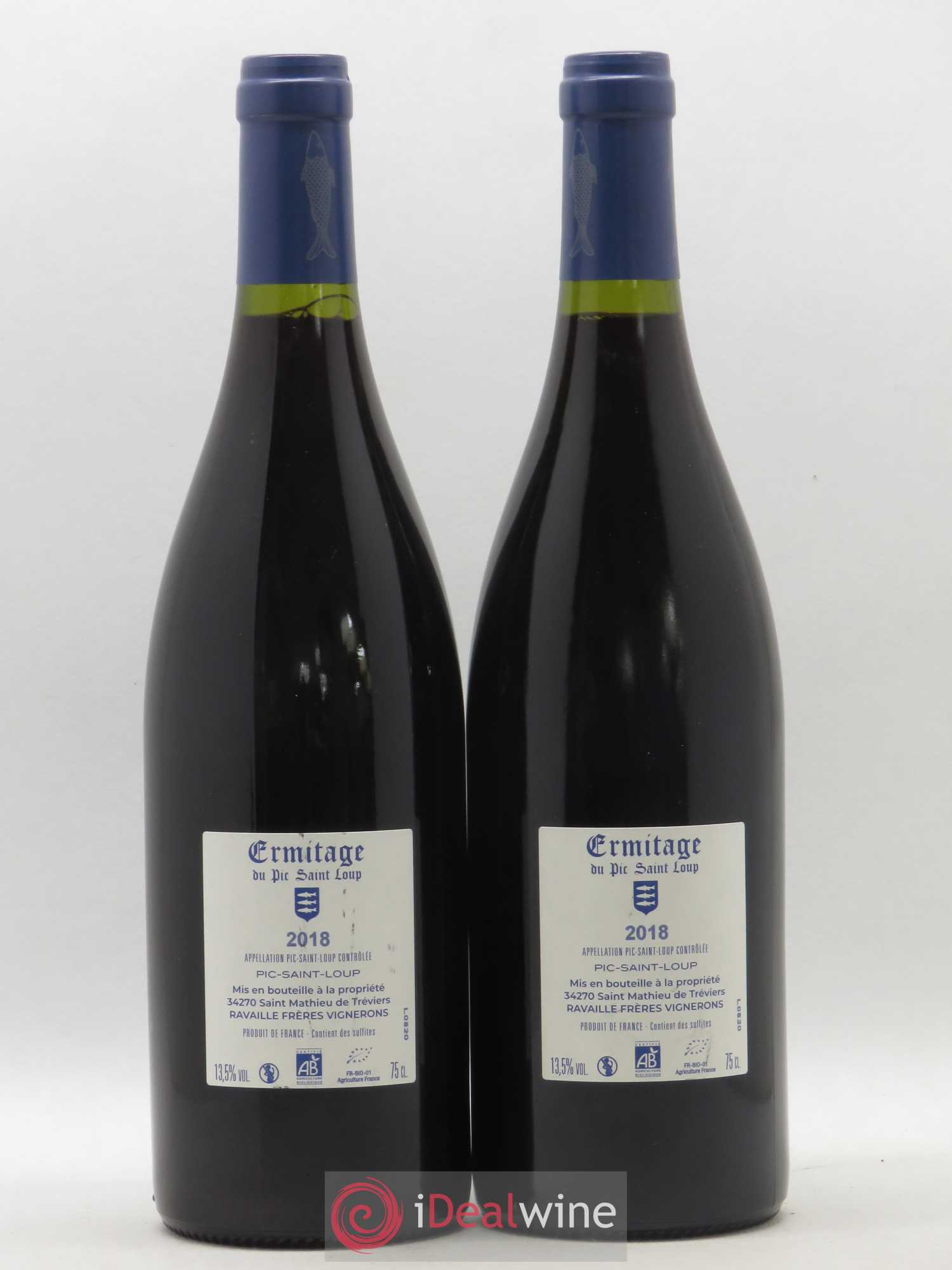 Pic Saint-Loup Héritage du Pic Saint-Loup (anciennement Ermitage) Tour de Pierres 2018 - Lot de 2 bouteilles - 1