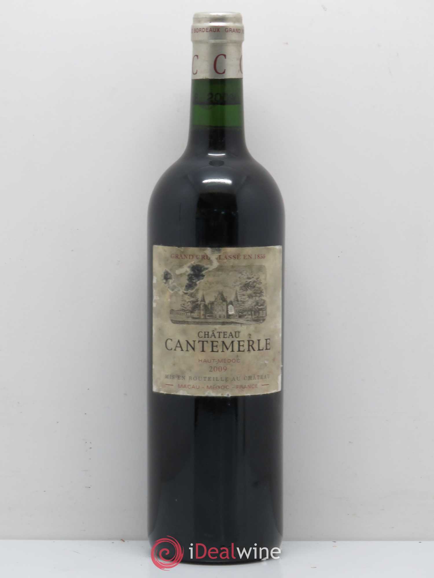 Château Cantemerle 5ème Grand Cru Classé 2009 - Lot de 1 bouteille - 0