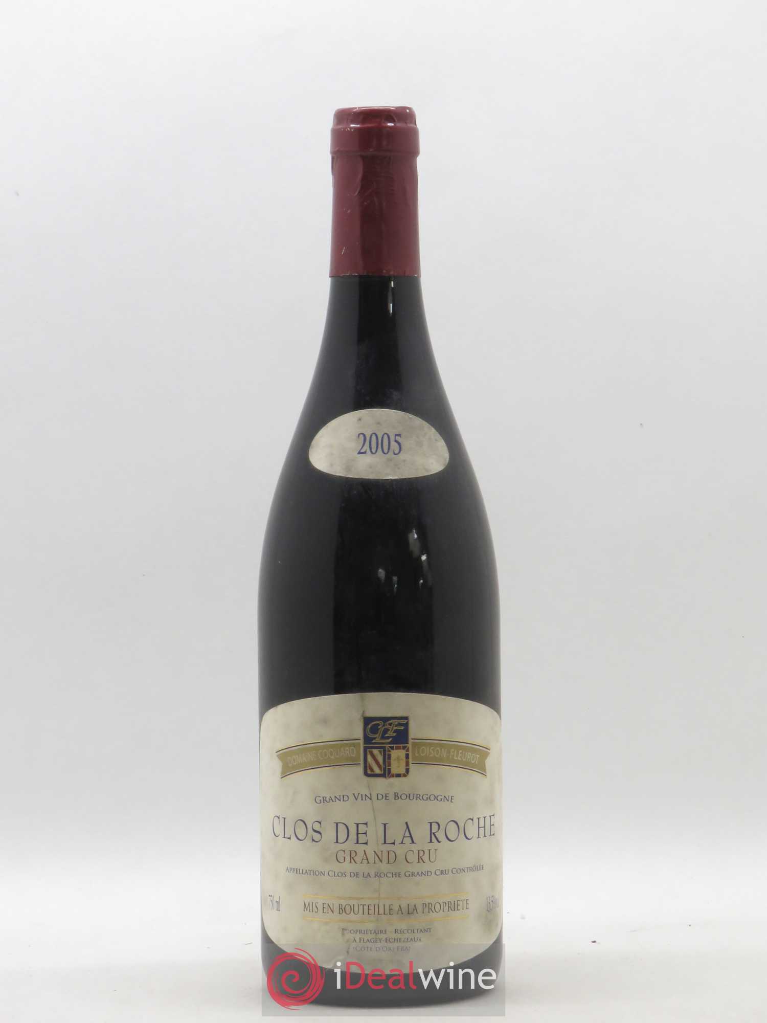 Clos de la Roche Grand Cru Domaine Coquard Loison Fleuriot 2005 - Posten von 1 Flasche - 0