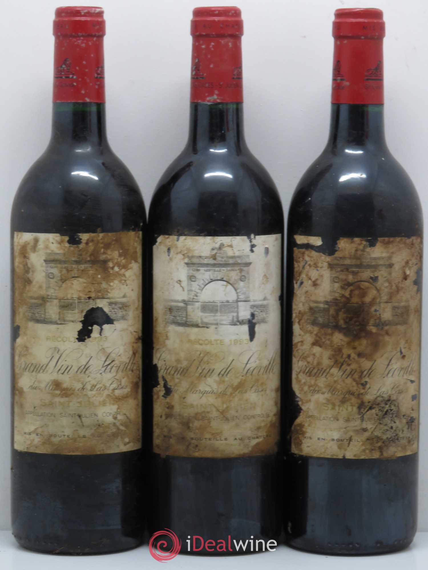 Château Léoville Las Cases 2ème Grand Cru Classé 1993 - Lot de 6 bouteilles - 2