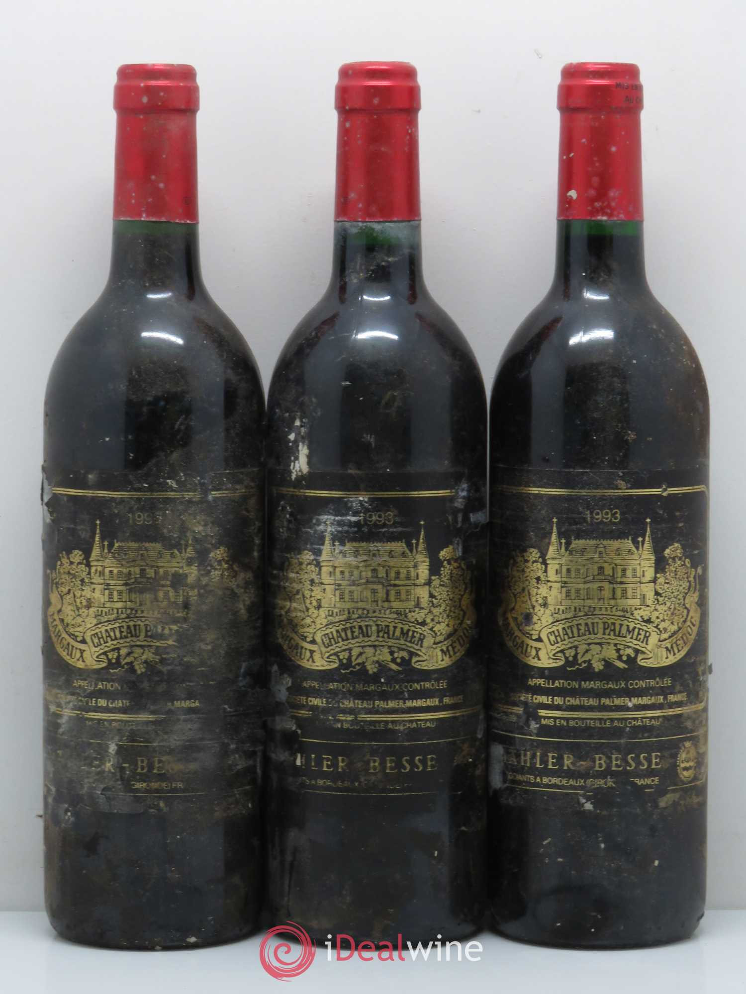 Château Palmer 3ème Grand Cru Classé 1993 - Lot de 6 bouteilles - 2