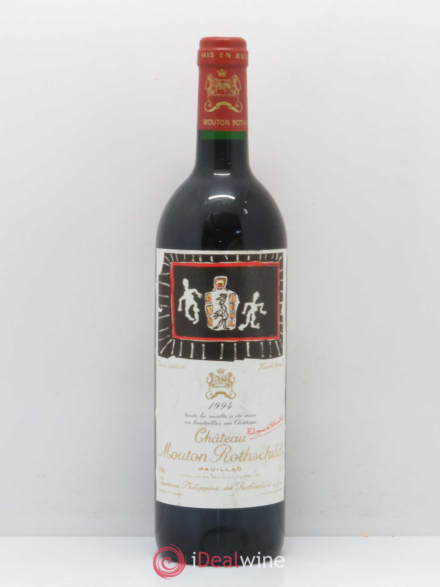 Château Mouton Rothschild 1er Grand Cru Classé 1994 - Lot de 1 bouteille - 0