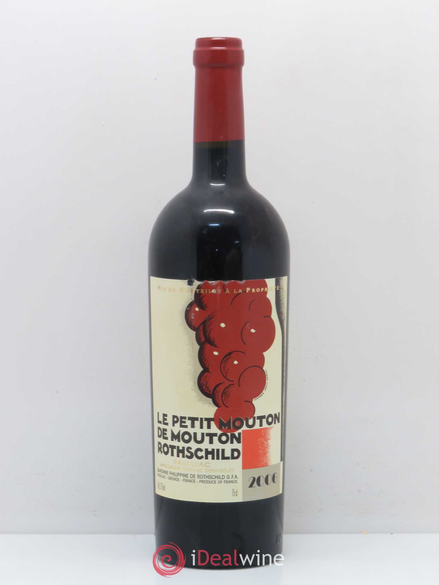 Petit Mouton Second Vin 2006 - Lot de 1 bouteille - 0
