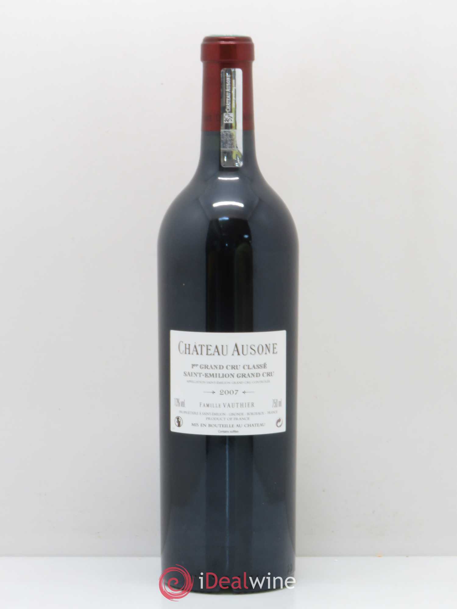 Château Ausone 1er Grand Cru Classé A 2007 - Lot de 1 bouteille - 1