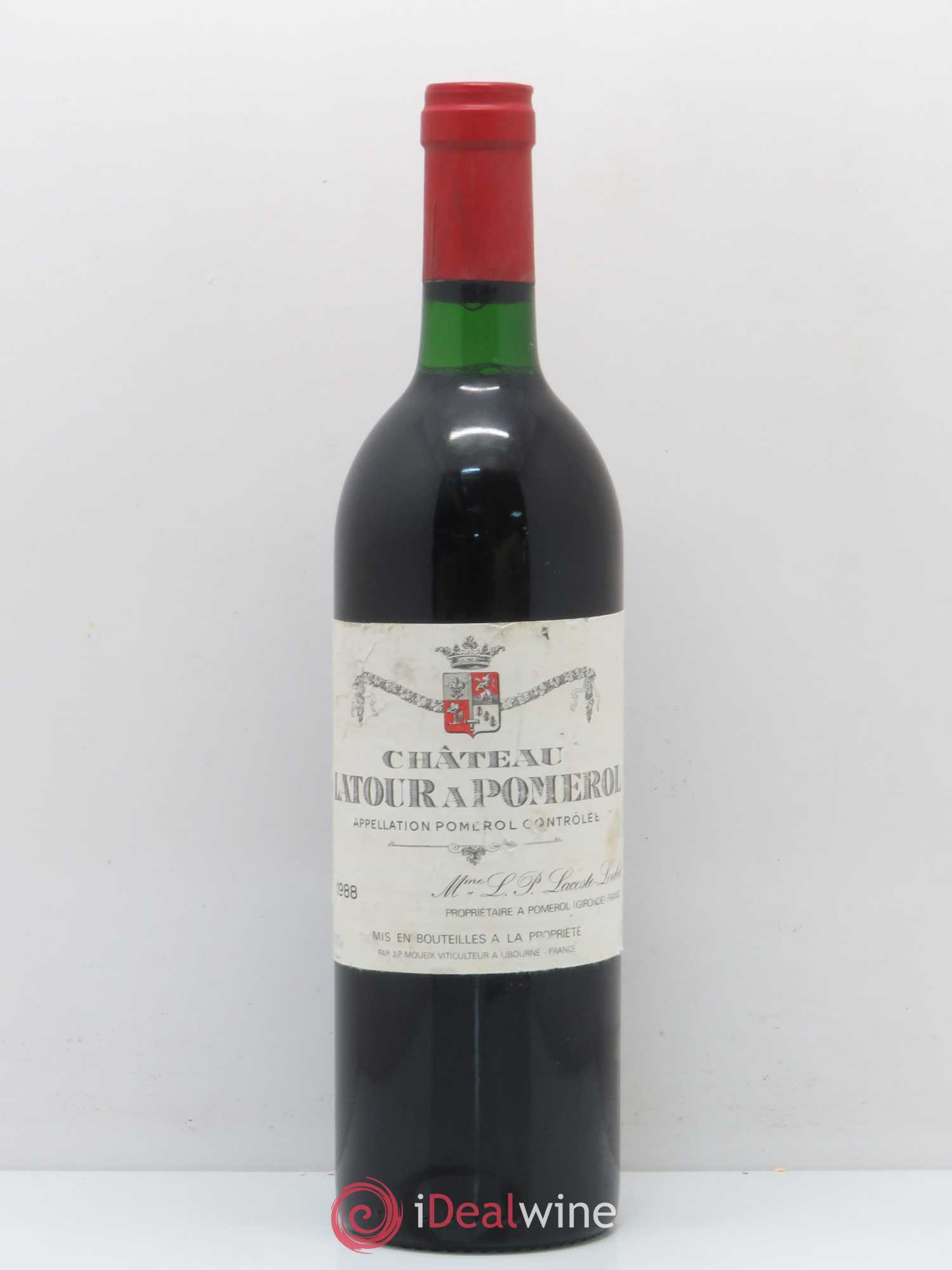 Château Latour à Pomerol 1988 - Lot de 1 bouteille - 0