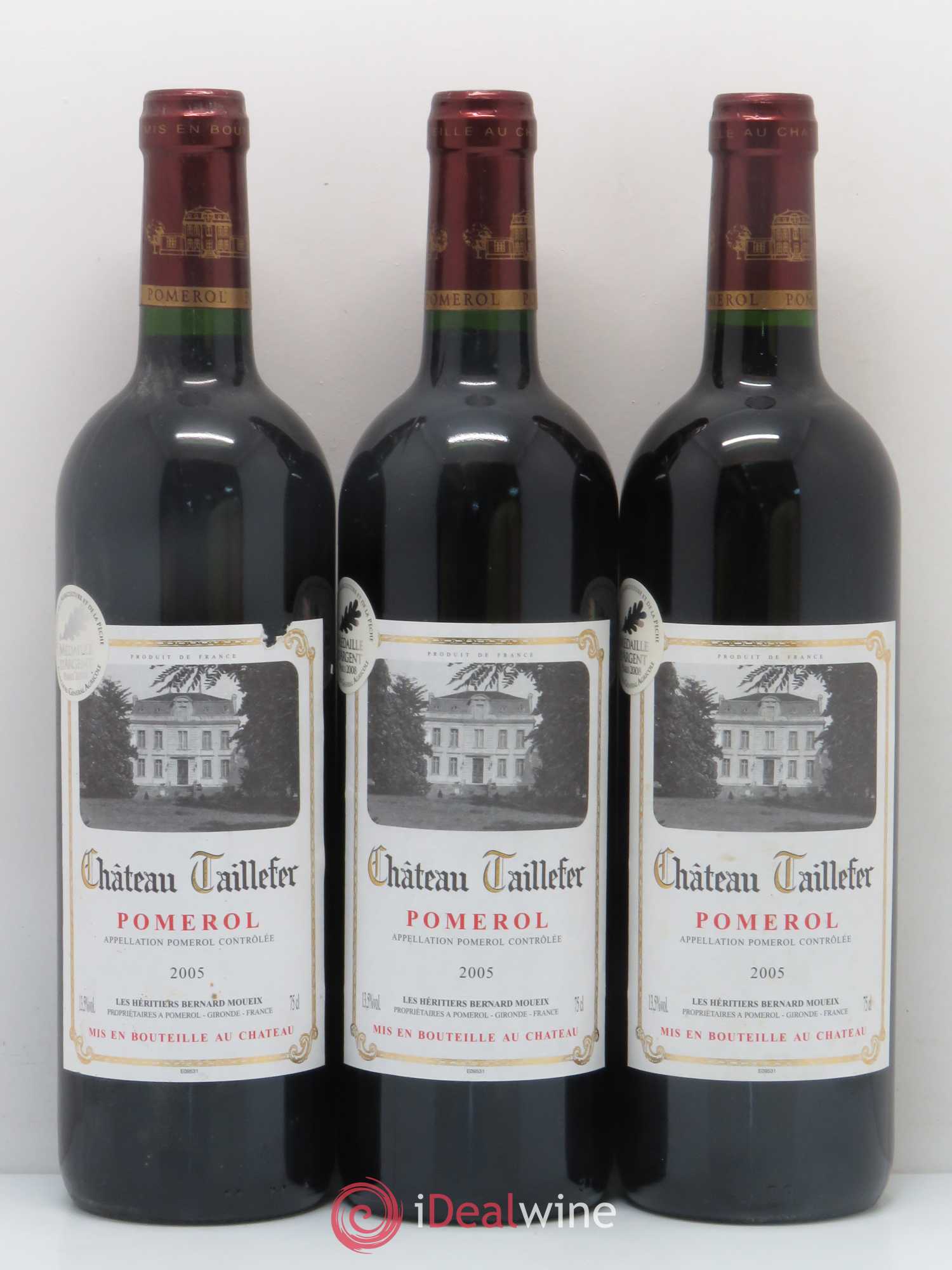 Château Taillefer 2005 - Lot de 6 bouteilles - 2