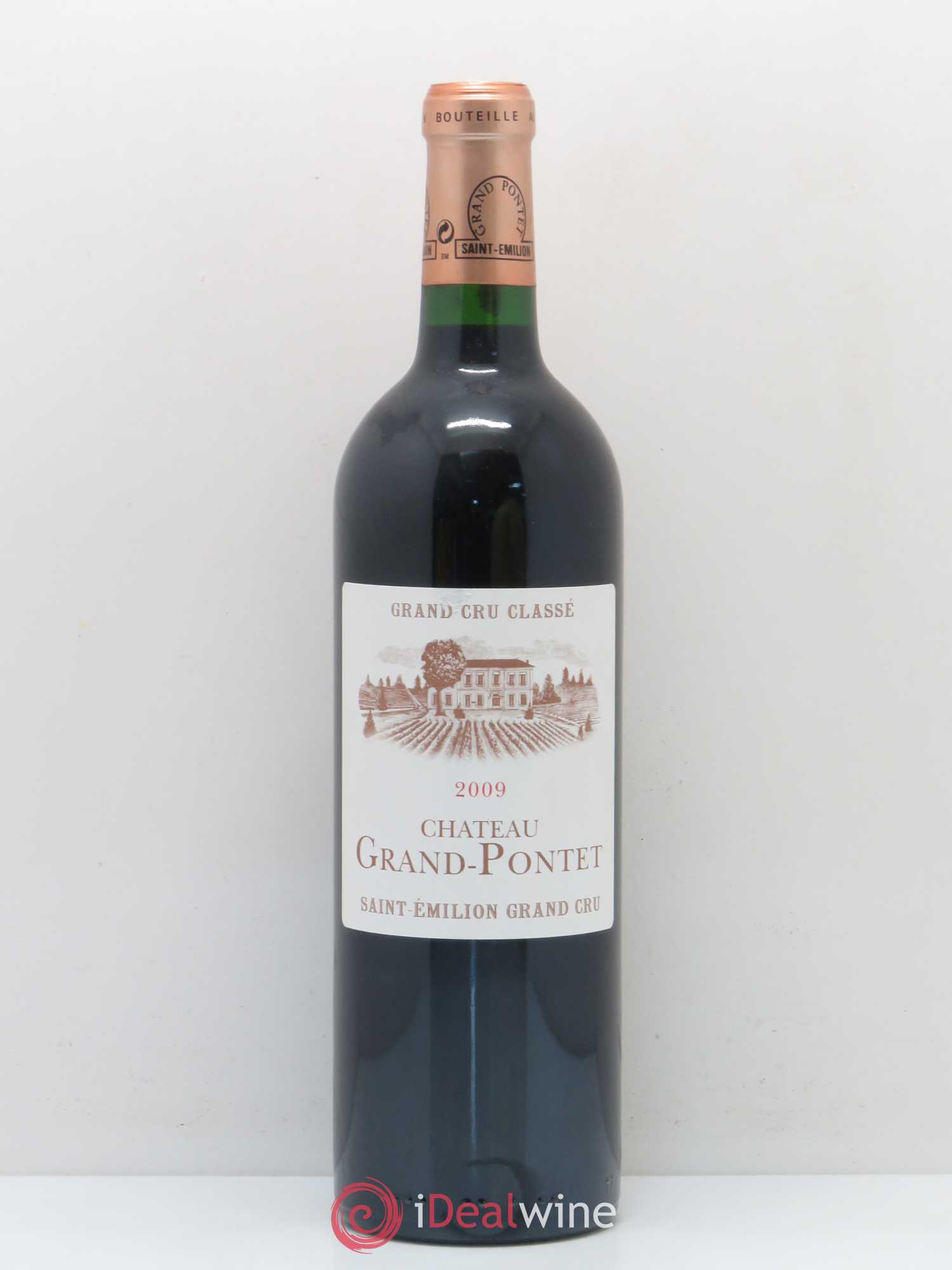 Château Grand Pontet Grand Cru Classé 2009 - Lot de 1 bouteille - 0