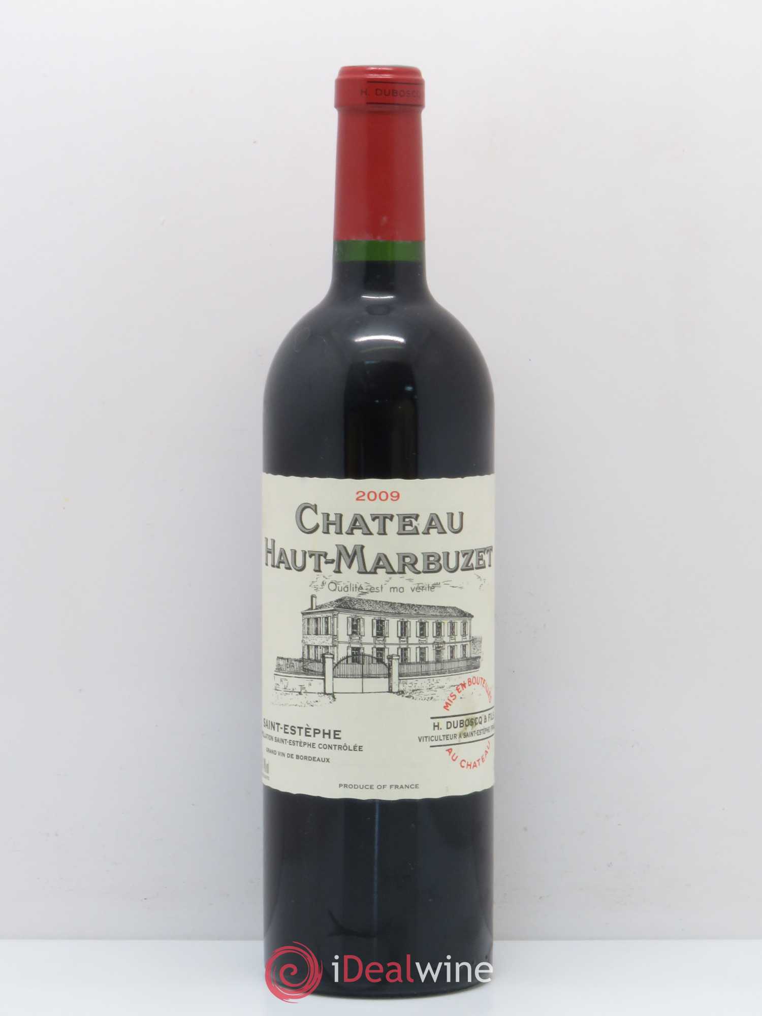 Château Haut Marbuzet 2009 - Lot de 1 bouteille - 0