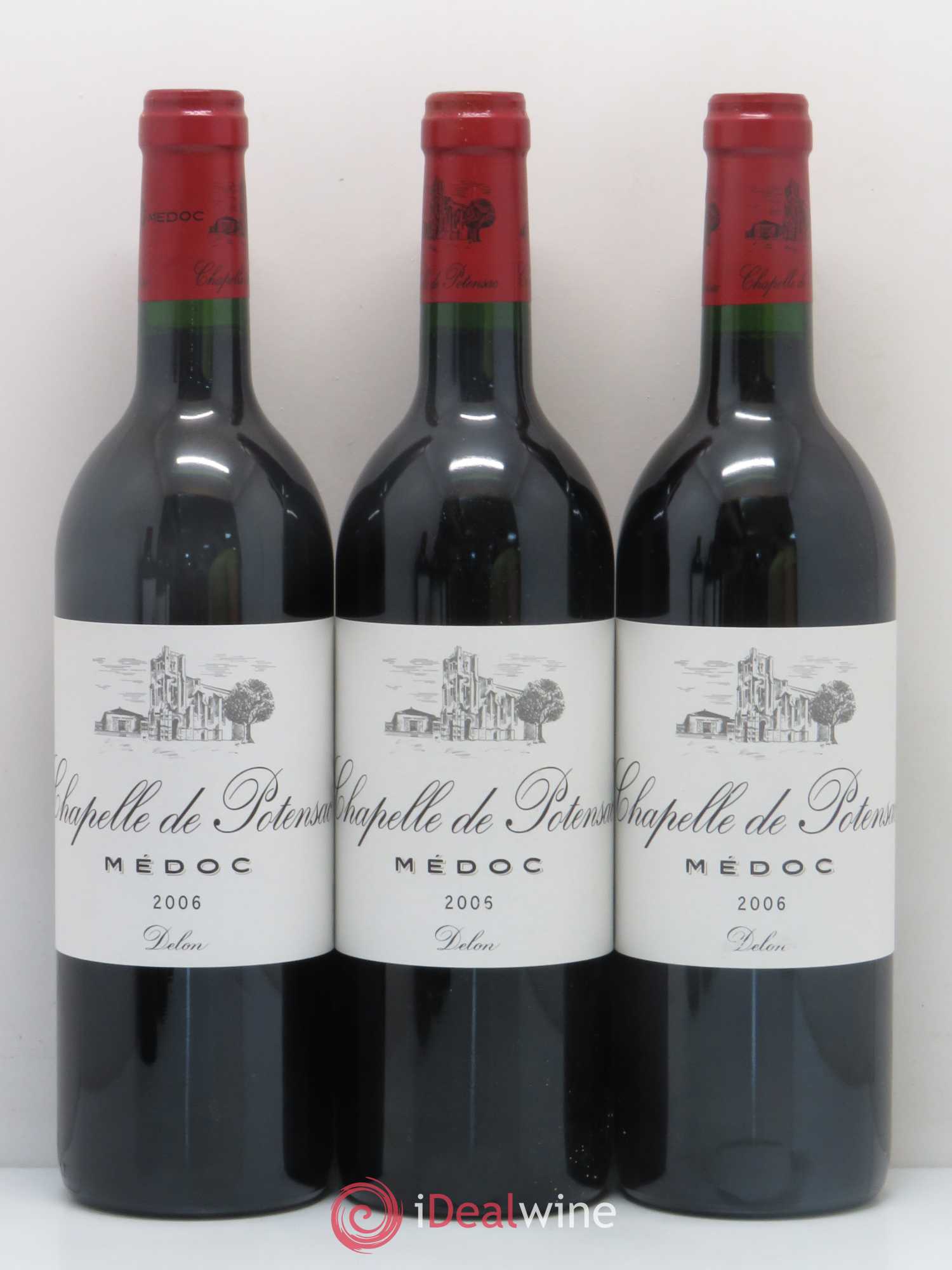 Chapelle de Potensac Second Vin 2006 - Lot de 6 bouteilles - 1