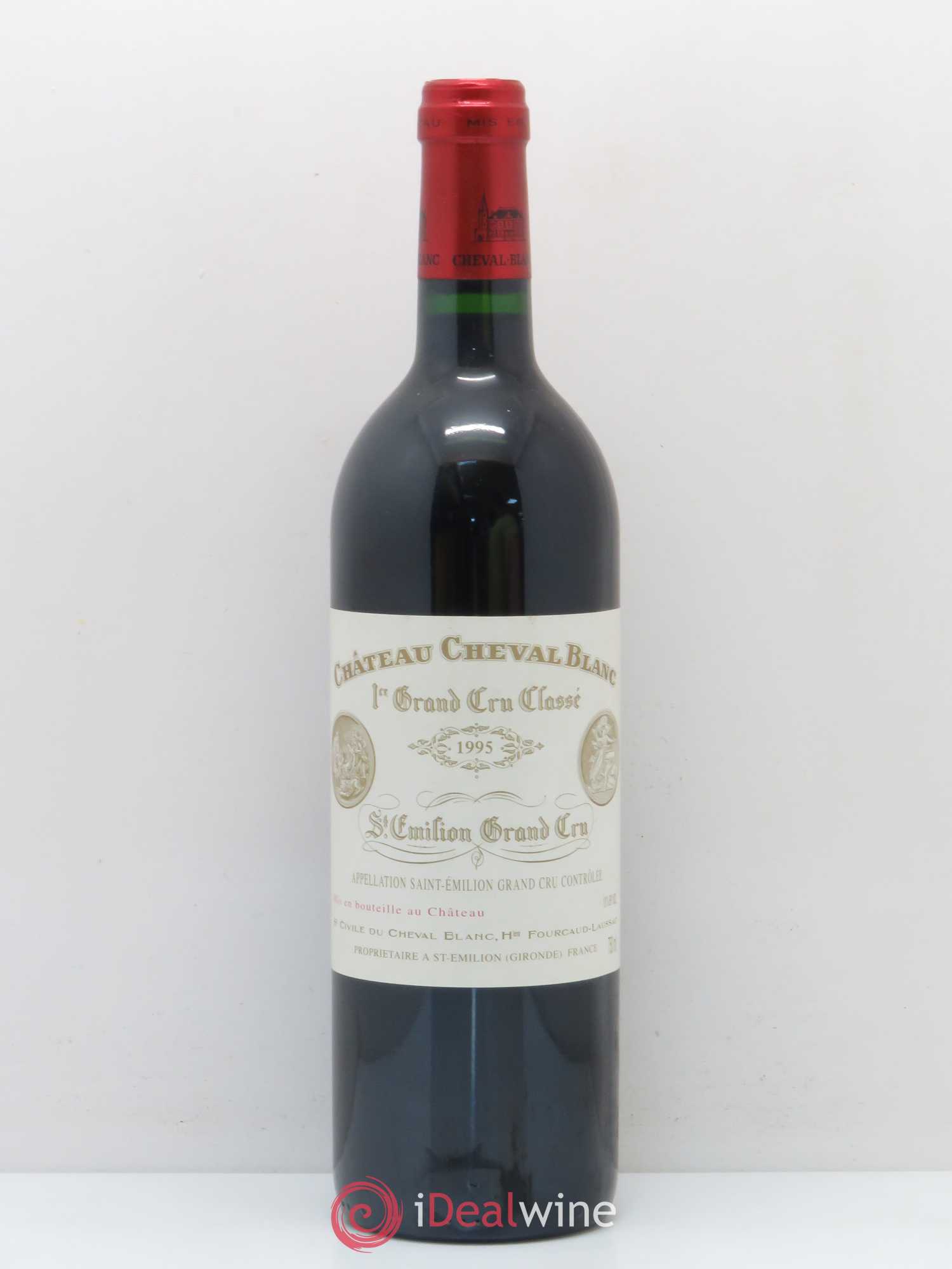 Château Cheval Blanc 1er Grand Cru Classé A 1995 - Lot de 1 bouteille - 0