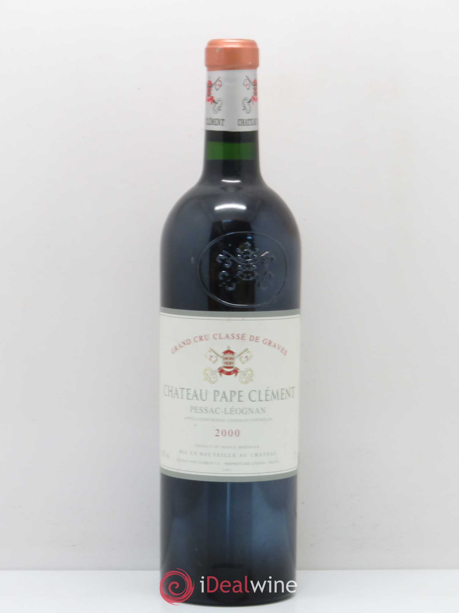Château Pape Clément Cru Classé de Graves 2000 - Lot de 1 bouteille - 0