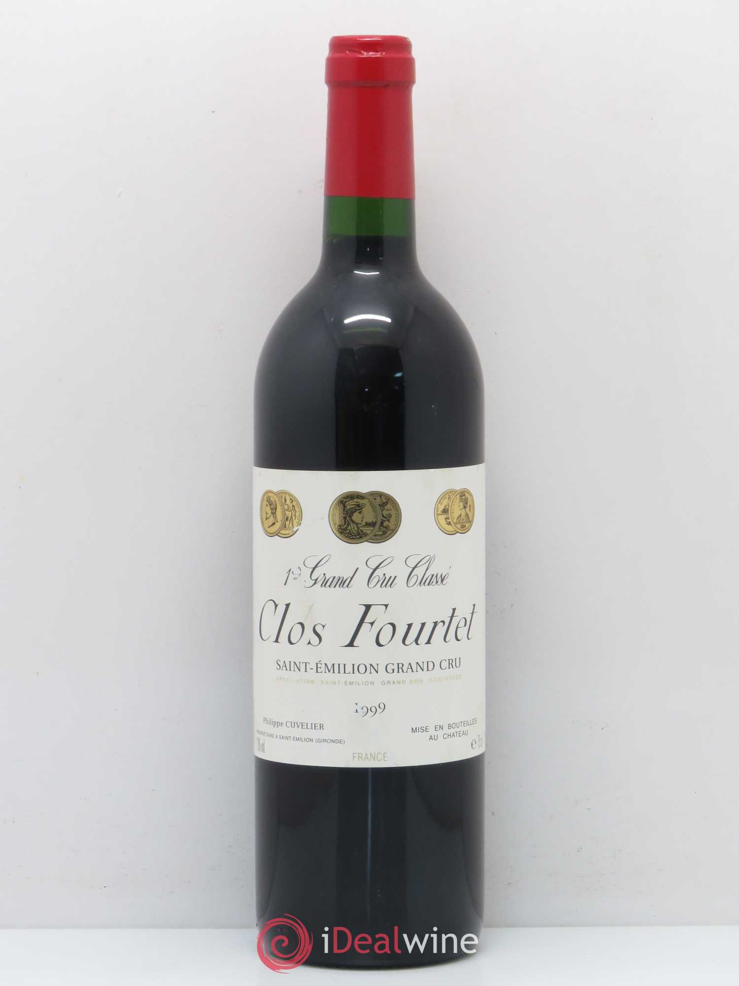 Clos Fourtet 1er Grand Cru Classé B 1999 - Lot de 1 bouteille - 0