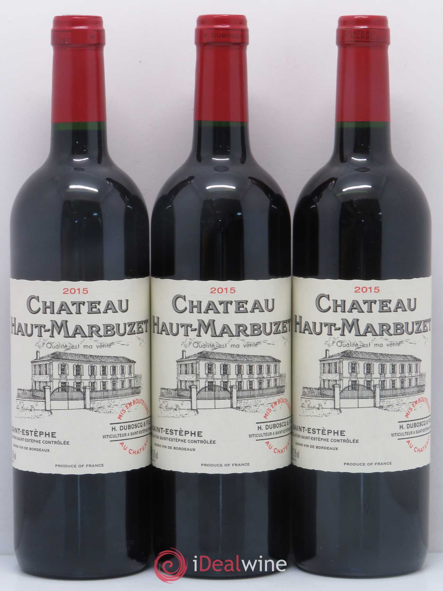 Château Haut Marbuzet 2015 - Lot de 12 bouteilles - 3