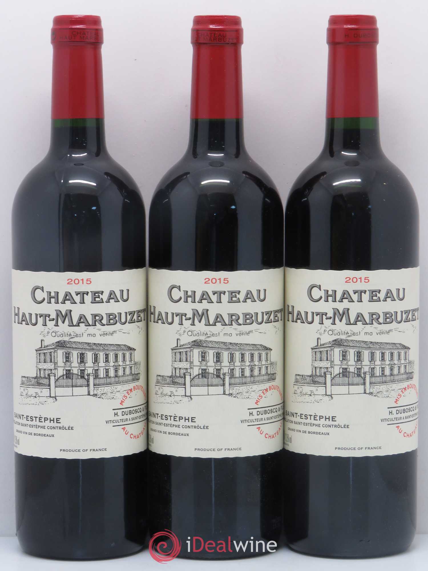 Château Haut Marbuzet 2015 - Lot de 12 bouteilles - 4