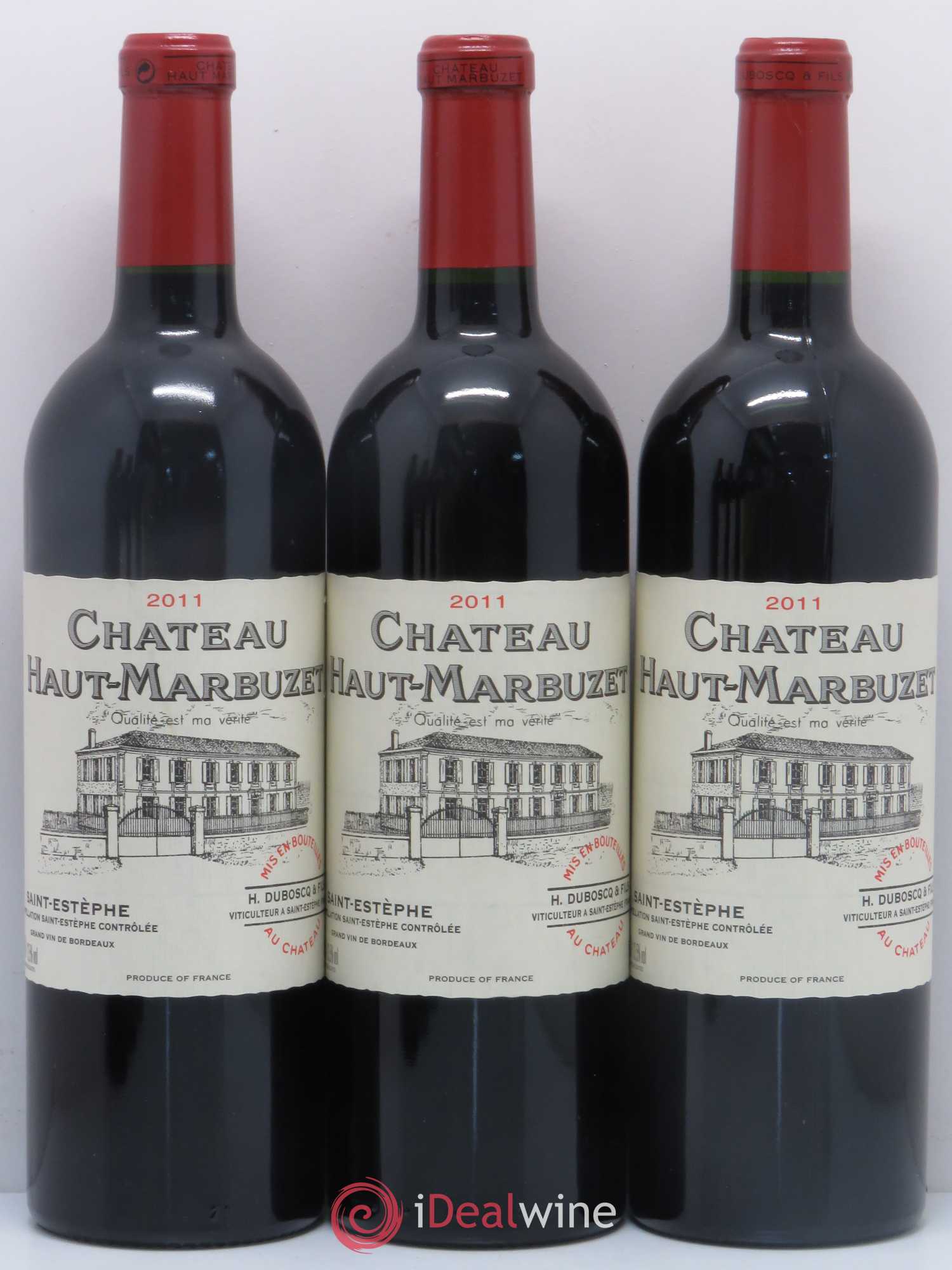 Château Haut Marbuzet 2011 - Lot de 12 bouteilles - 1