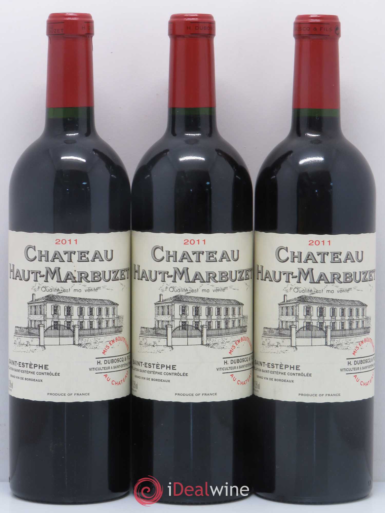 Château Haut Marbuzet 2011 - Lot de 12 bouteilles - 2