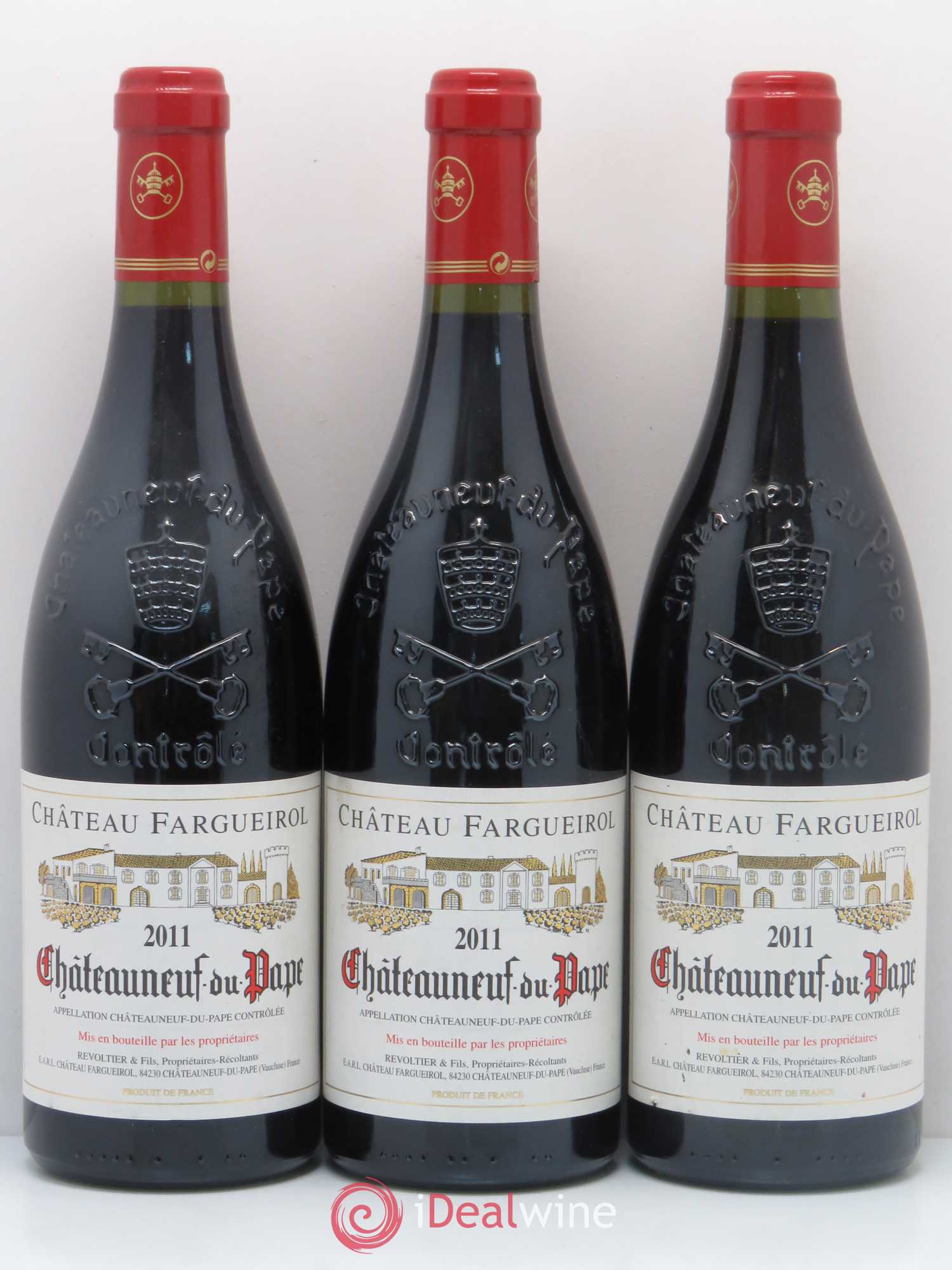 Châteauneuf-du-Pape Château Fargueirol 2011 - Lot de 6 bouteilles - 2