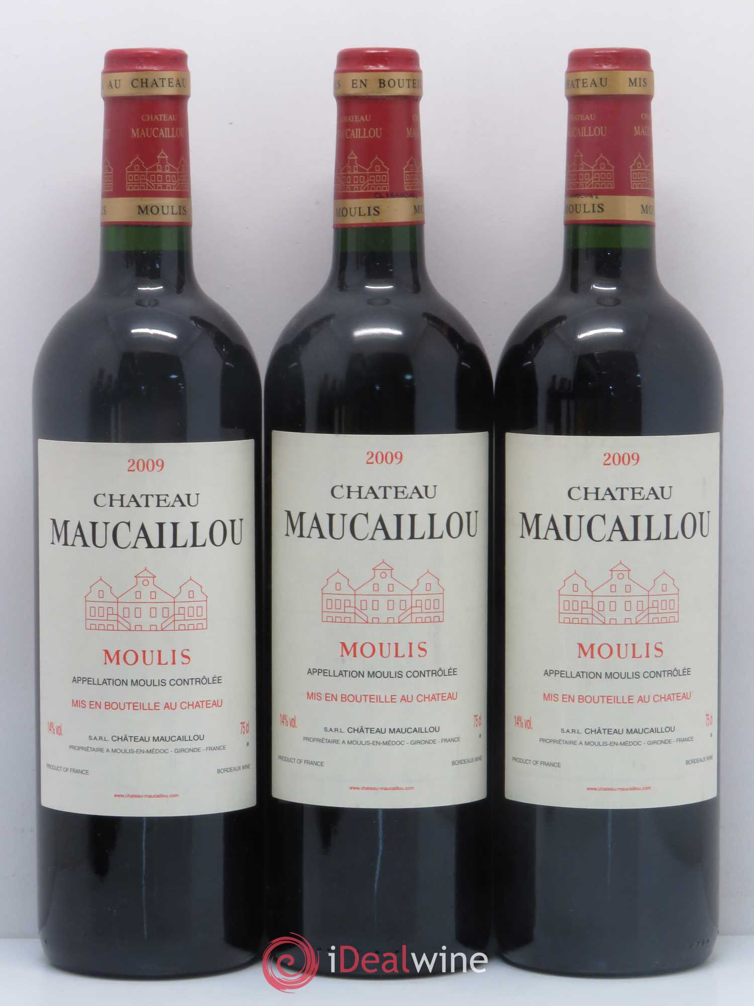 Château Maucaillou 2009 - Lot de 6 bouteilles - 1