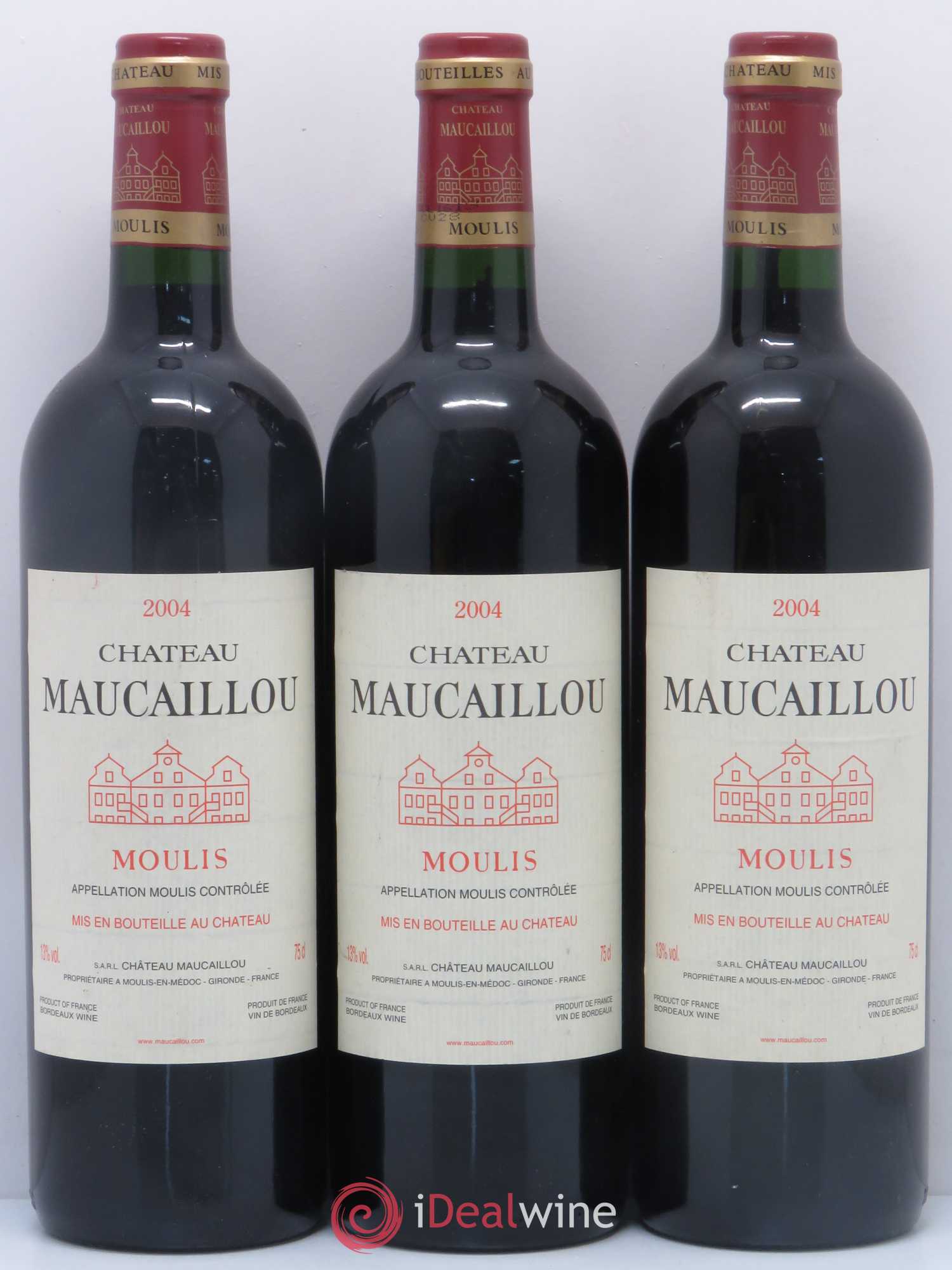 Château Maucaillou 2004 - Lot de 6 bouteilles - 2