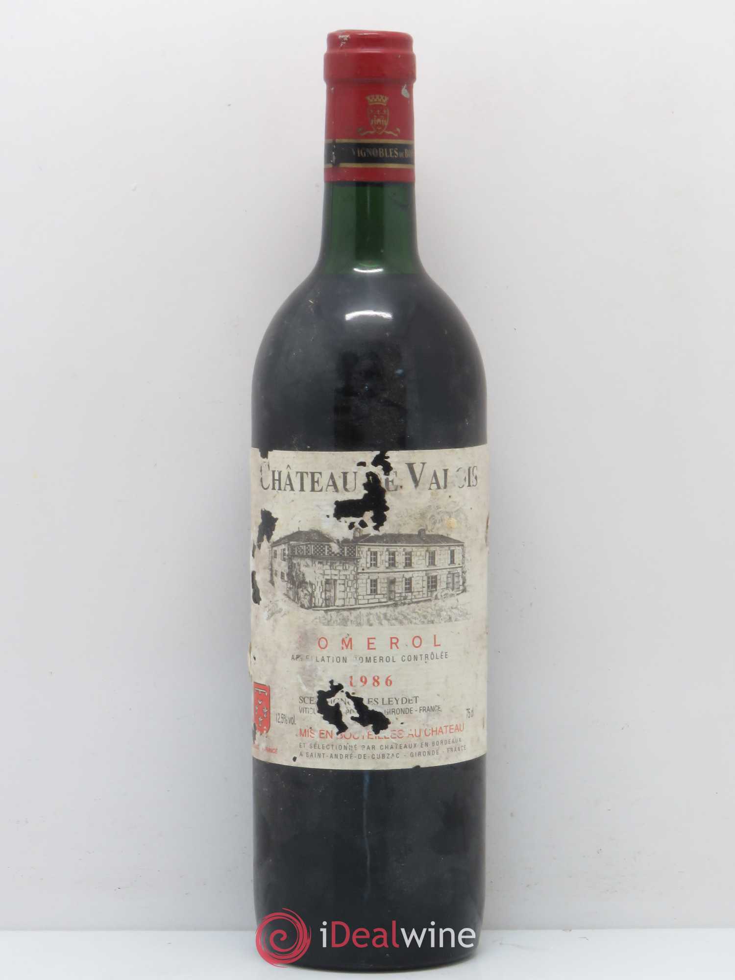 Château de Valois 1986 - Lot de 1 bouteille - 0