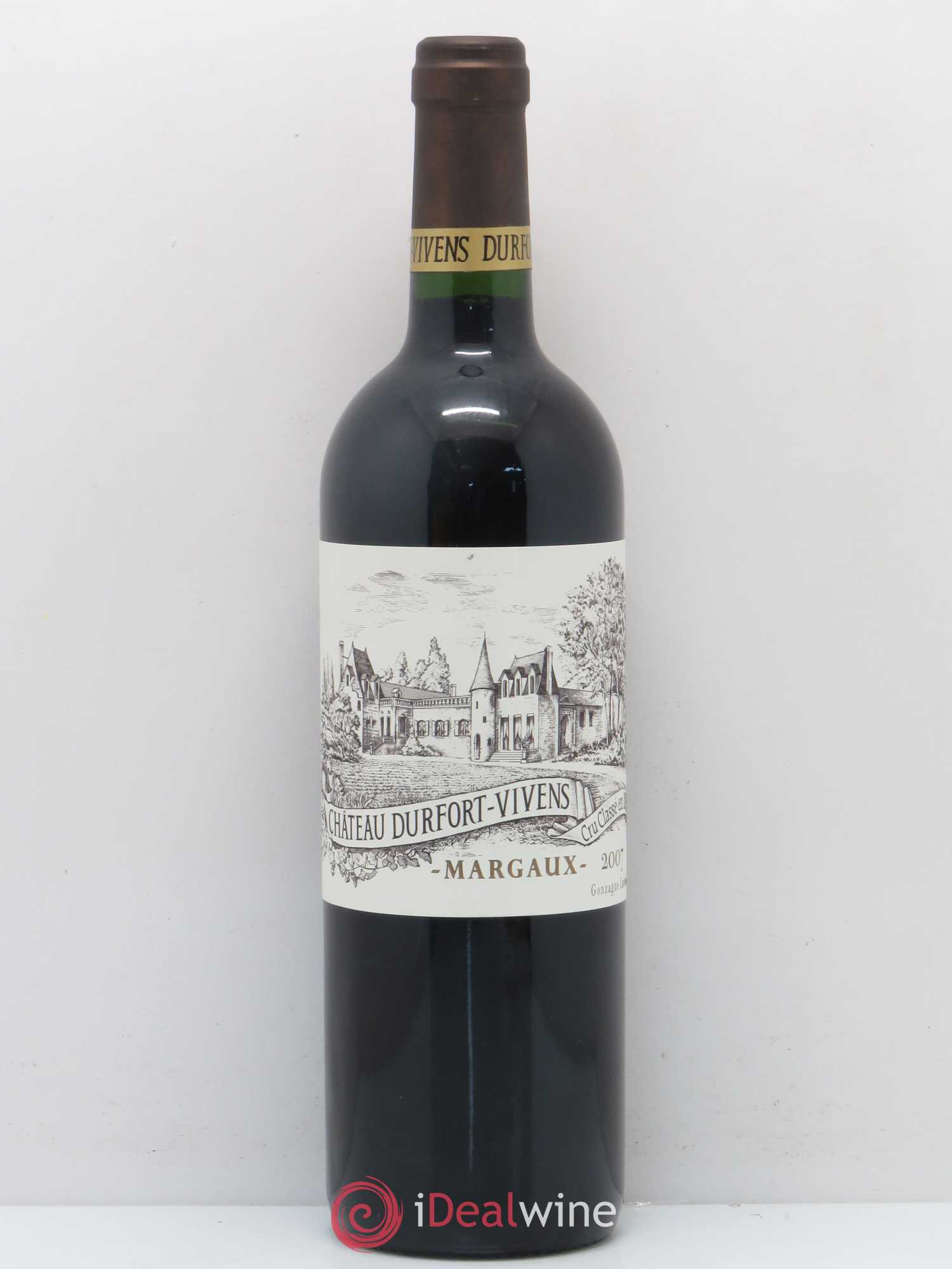 Château Durfort Vivens 2ème Grand Cru Classé 2007 - Lot de 1 bouteille - 0