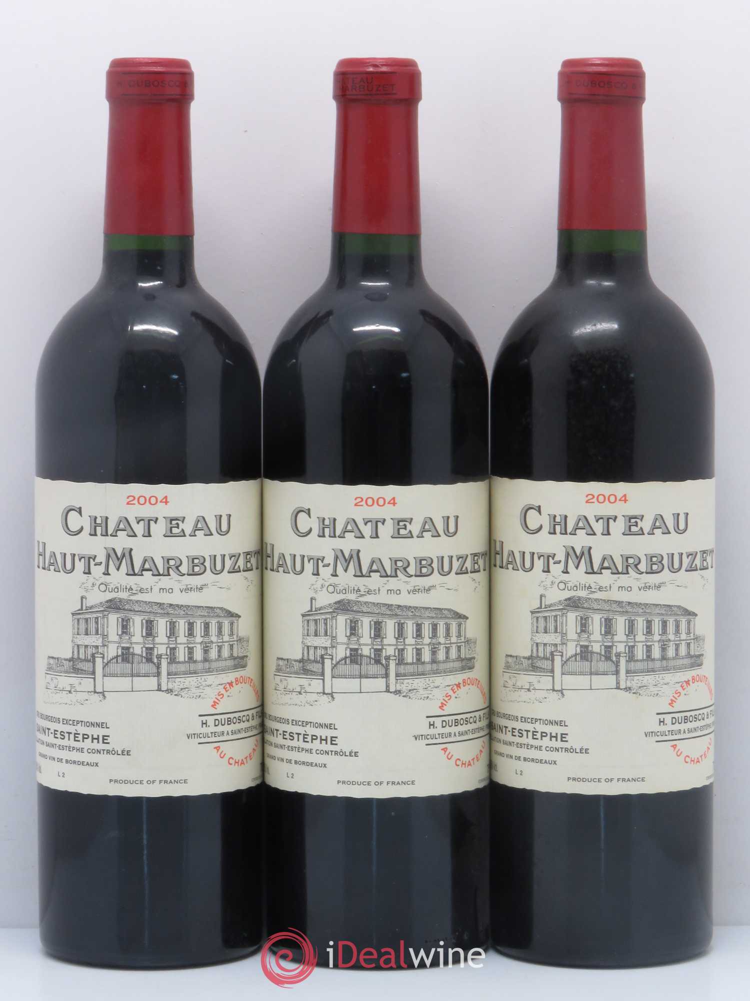 Château Haut Marbuzet 2004 - Lot de 6 bouteilles - 2