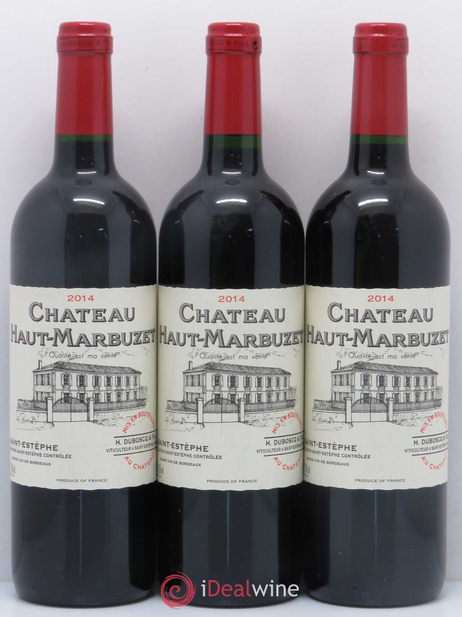 Château Haut Marbuzet 2014 - Lot de 12 bouteilles - 2
