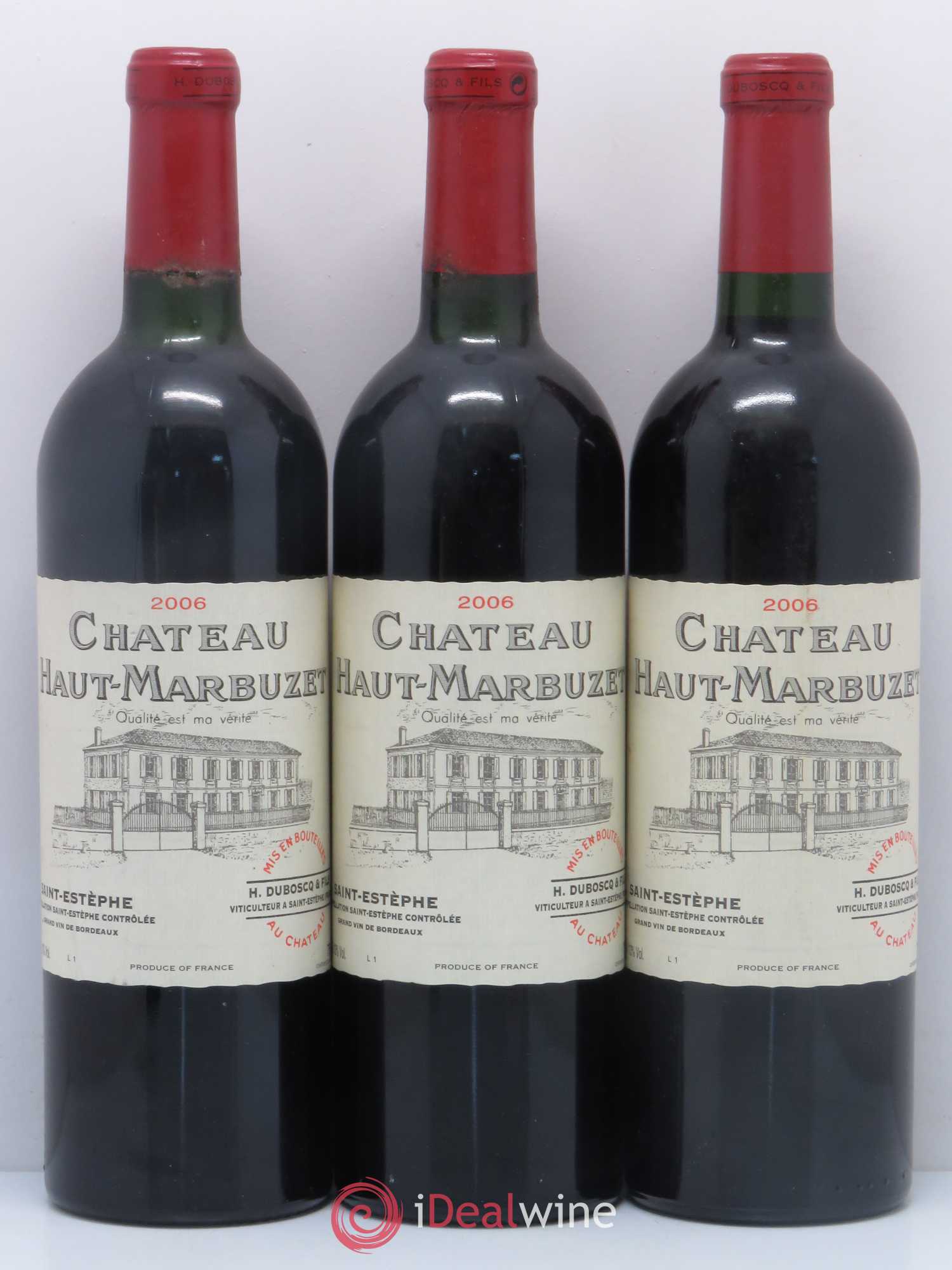 Château Haut Marbuzet 2006 - Lot de 12 bouteilles - 2