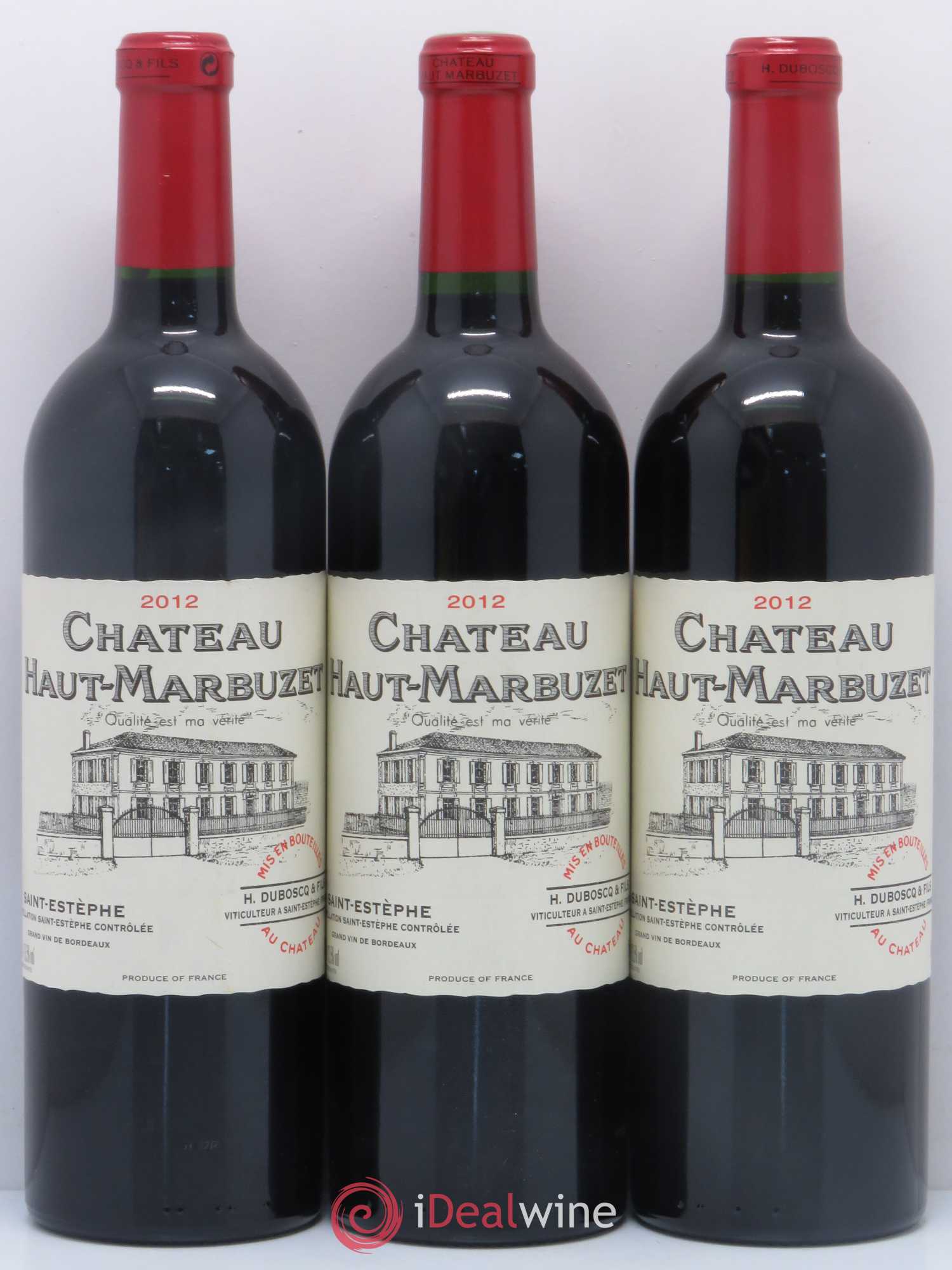 Château Haut Marbuzet 2012 - Lot de 12 bouteilles - 2