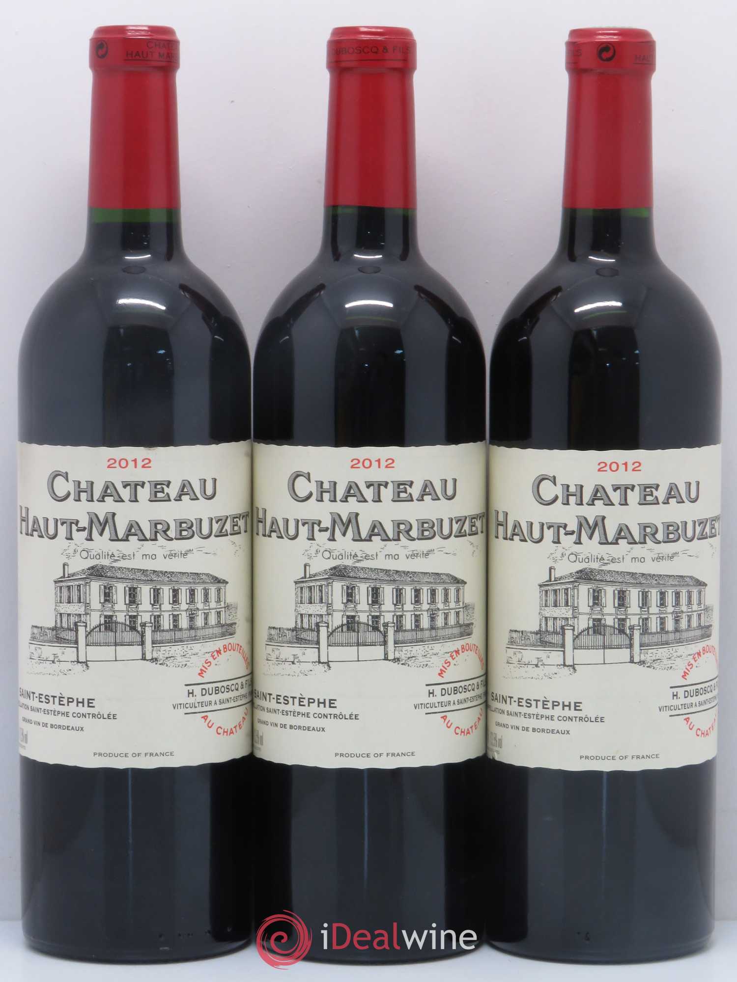 Château Haut Marbuzet 2012 - Lot de 12 bouteilles - 3
