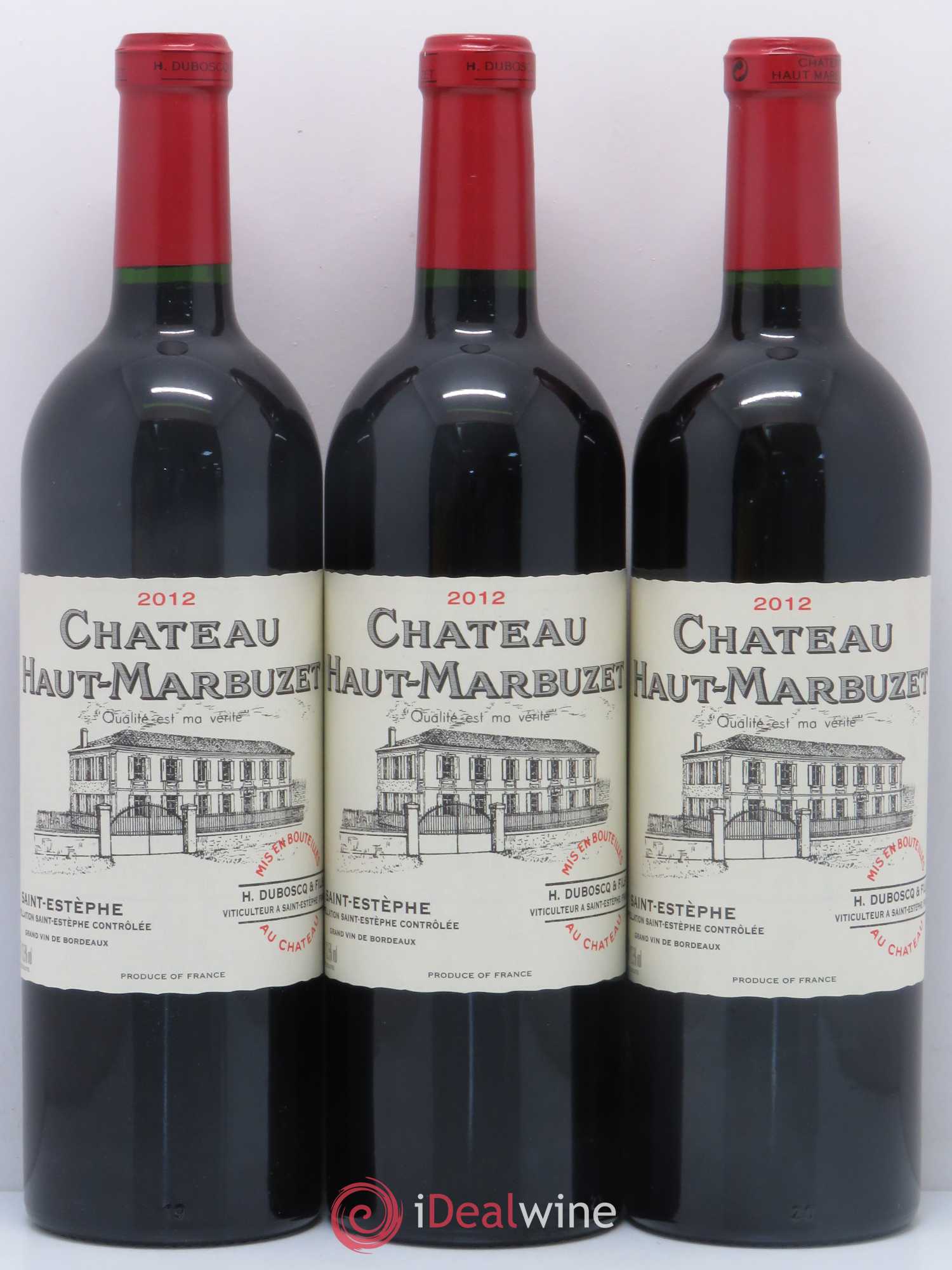 Château Haut Marbuzet 2012 - Lot de 12 bouteilles - 4