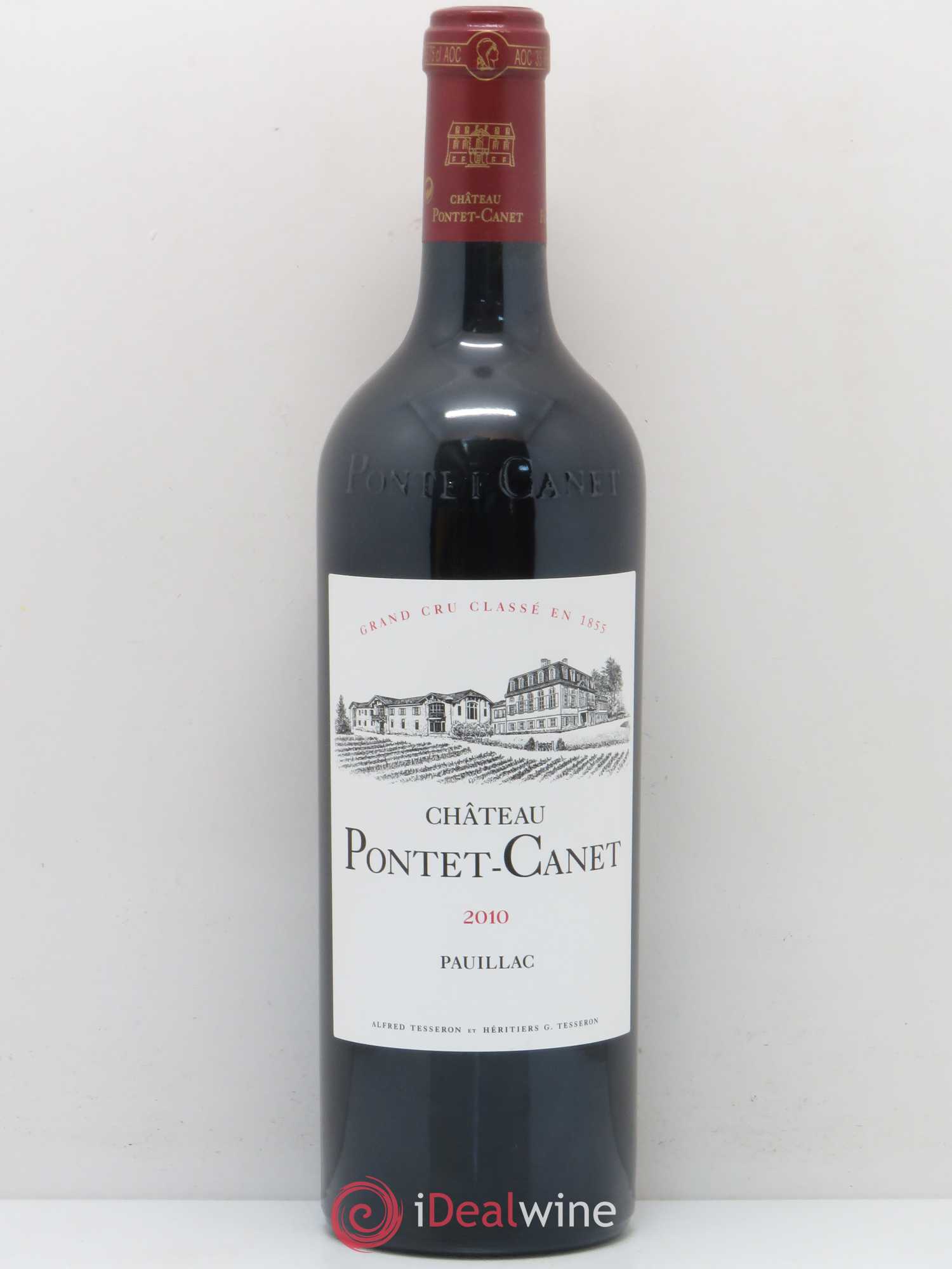 Château Pontet Canet 5ème Grand Cru Classé 2010 - Lot de 1 bouteille - 0