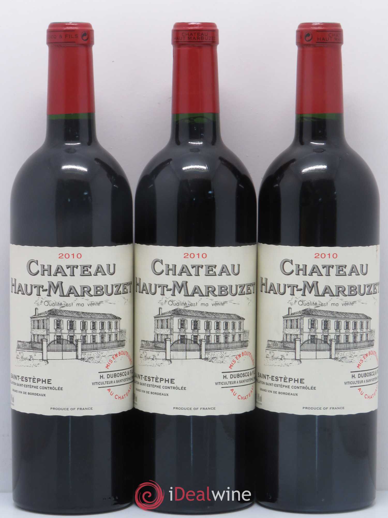Château Haut Marbuzet 2010 - Lot de 12 bouteilles - 3