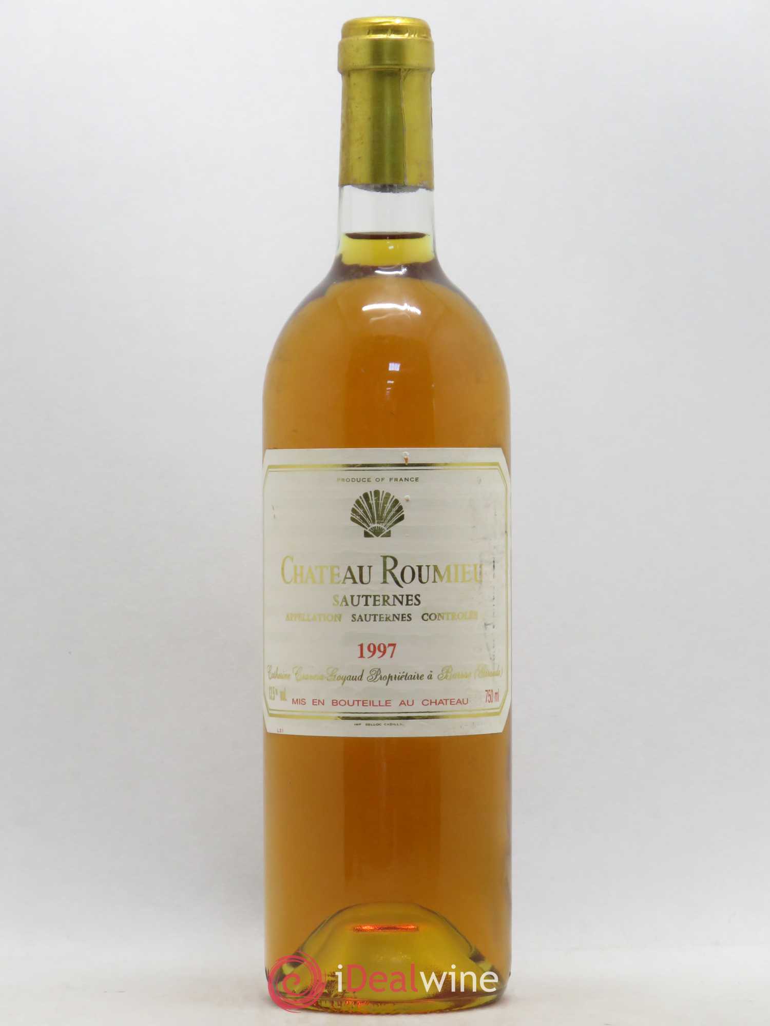Sauternes Château Roumieu 1997 - Posten von 1 Flasche - 0