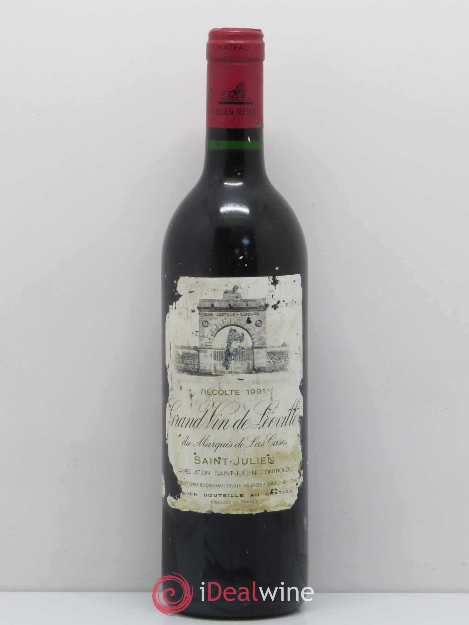 Château Léoville Las Cases 2ème Grand Cru Classé 1991 - Lot de 1 bouteille - 0