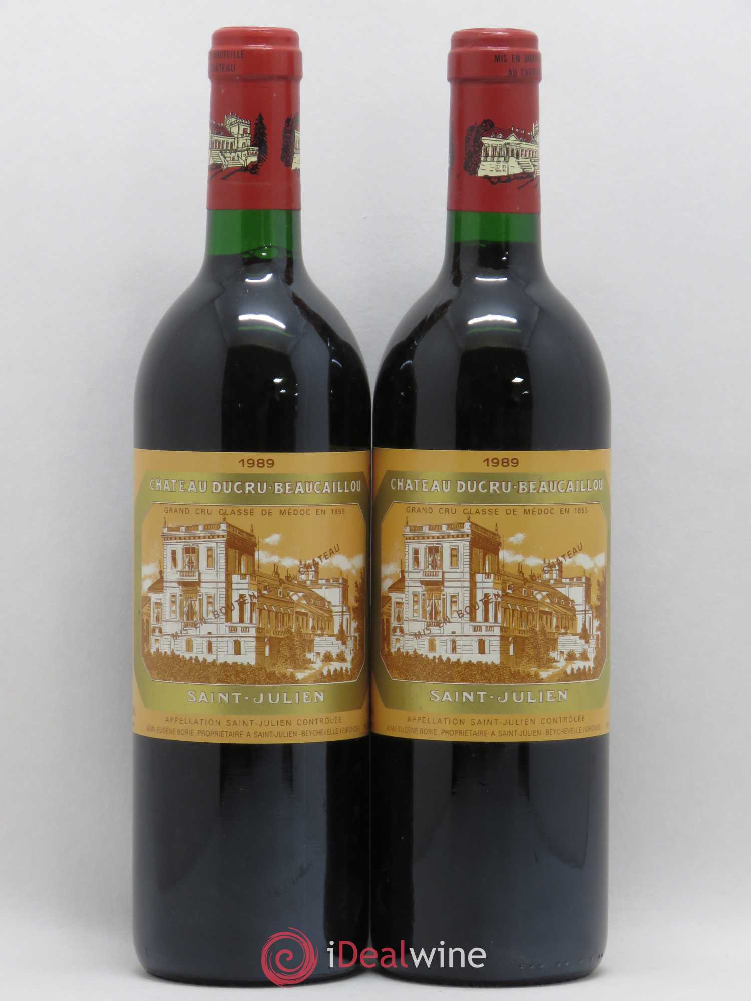 Château Ducru Beaucaillou 2ème Grand Cru Classé 1989 - Lot de 2 bouteilles - 0