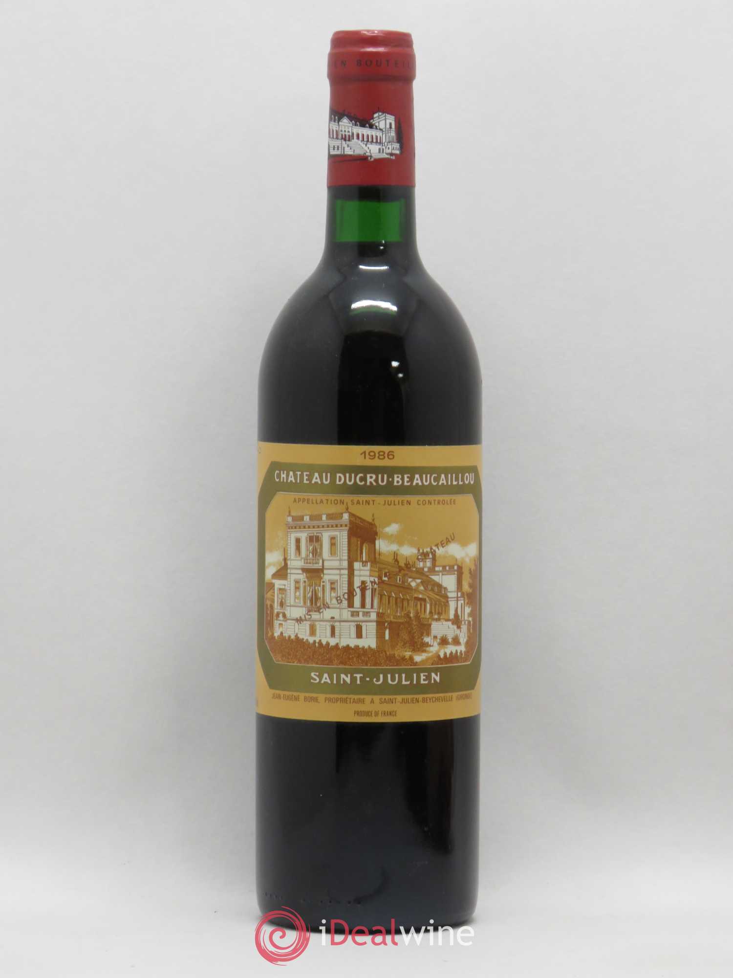 Château Ducru Beaucaillou 2ème Grand Cru Classé 1986 - Lot de 1 bouteille - 0