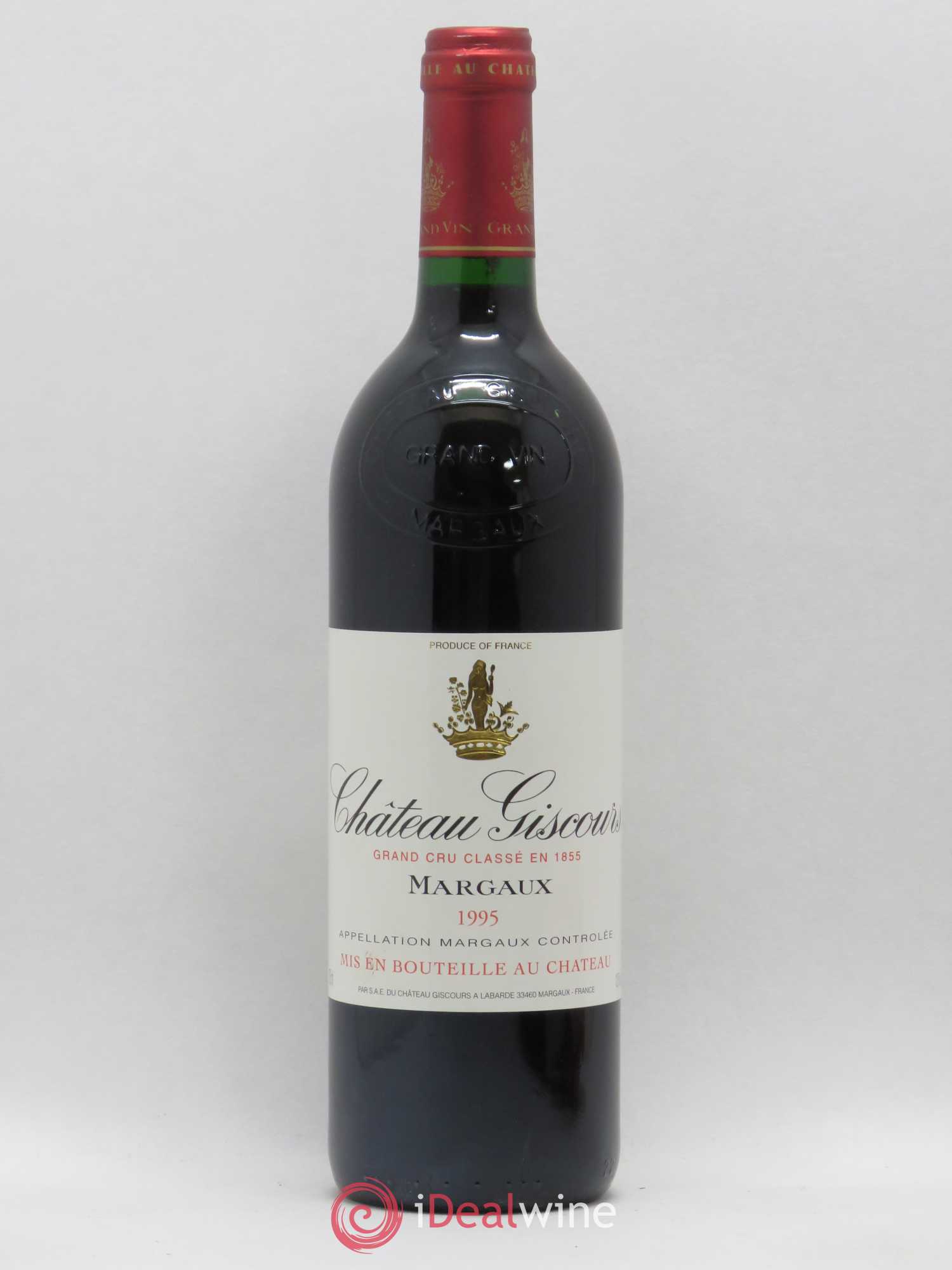 Château Giscours 3ème Grand Cru Classé 1995 - Lot de 1 bouteille - 0