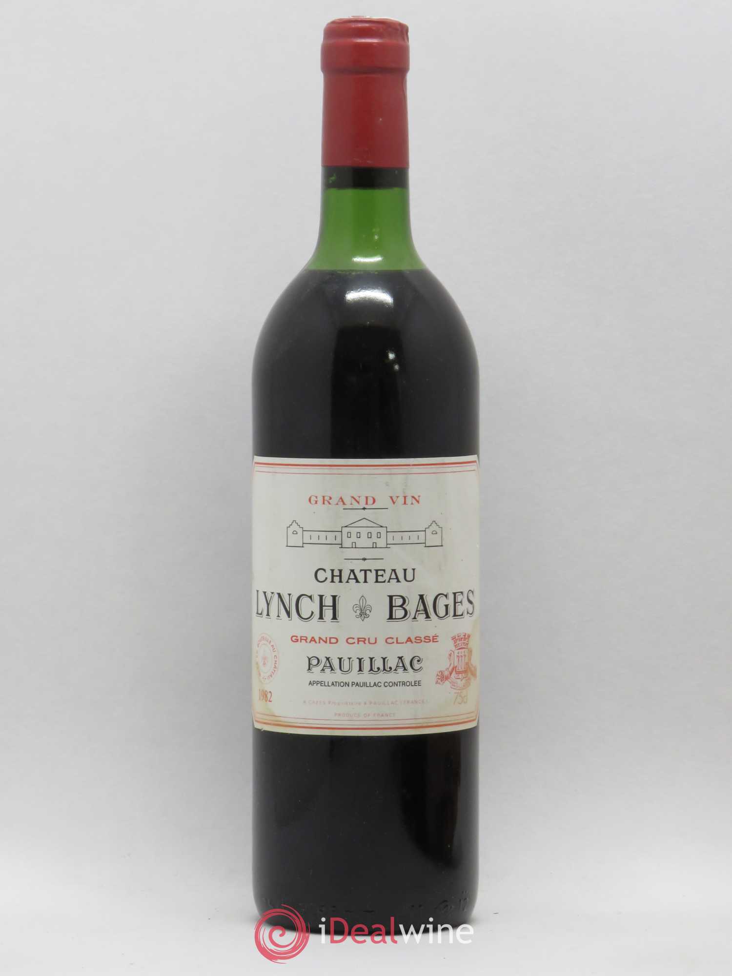 Château Lynch Bages 5ème Grand Cru Classé 1982 - Lot de 1 bouteille - 0
