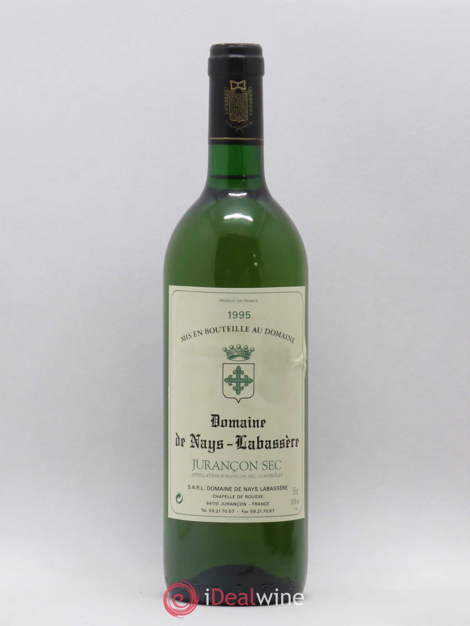 Jurançon Domaine de Nays Labassère 1995 - Posten von 1 Flasche - 0