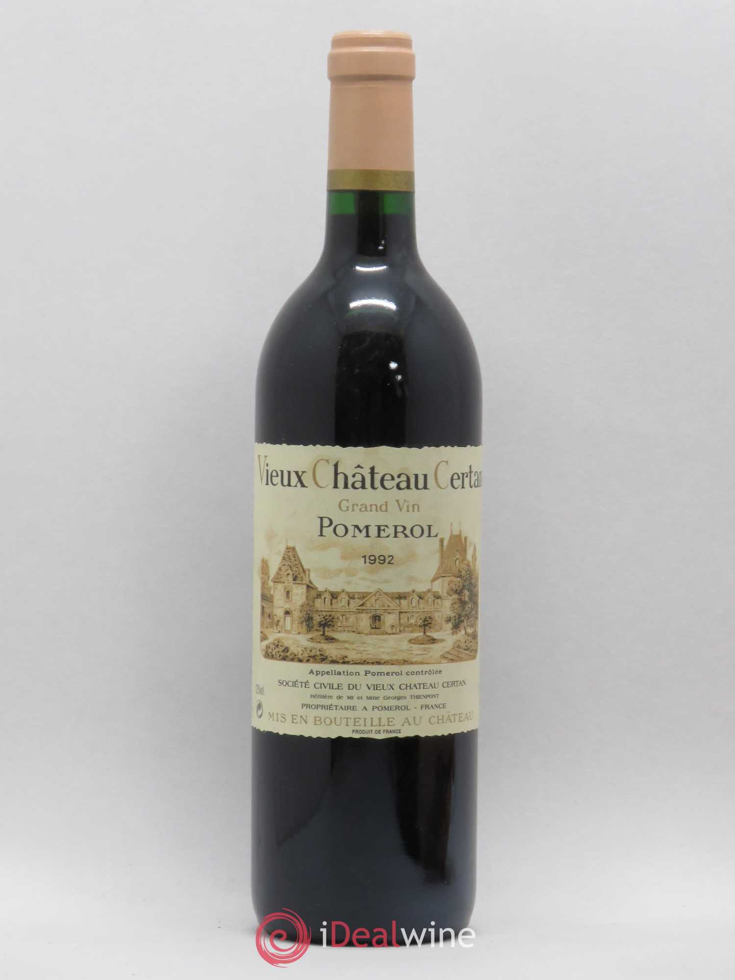 Vieux Château Certan 1992 - Lot de 1 bouteille - 0