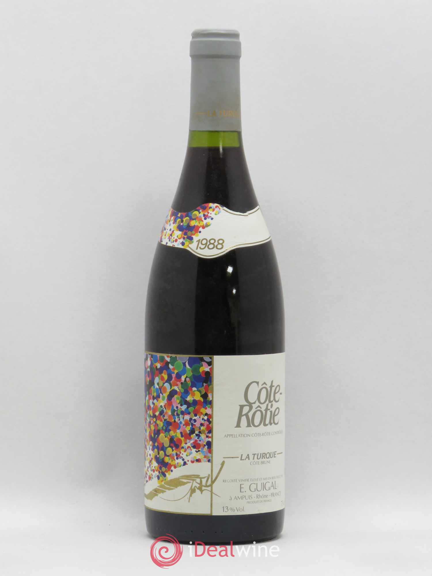 Côte-Rôtie La Turque Guigal 1988 - Lot de 1 bouteille - 0